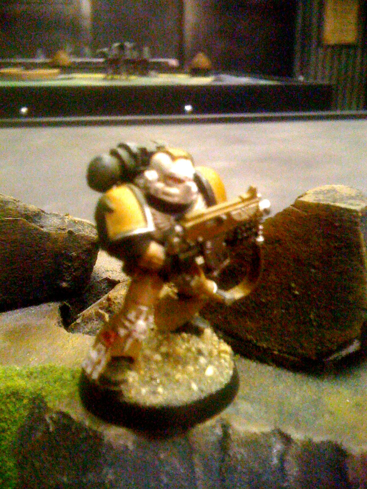 Desert, Desert Chapter, Desert Theme, Shadowbreakers, Space Marines, Tactical Squad, The Battle Standard