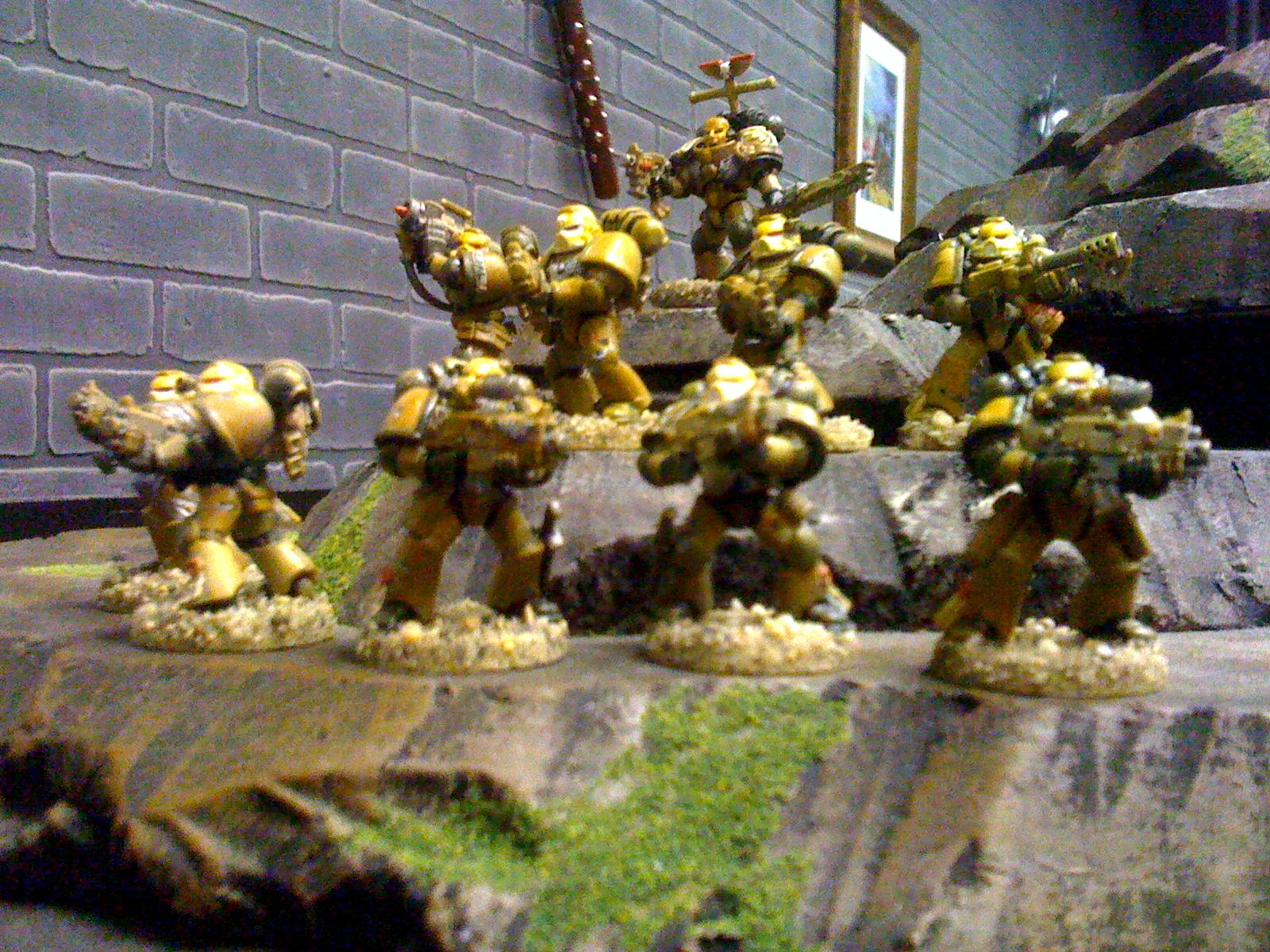 Desert, Desert Chapter, Desert Theme, Shadowbreakers, Space Marines, Tactical Squad, The Battle Standard