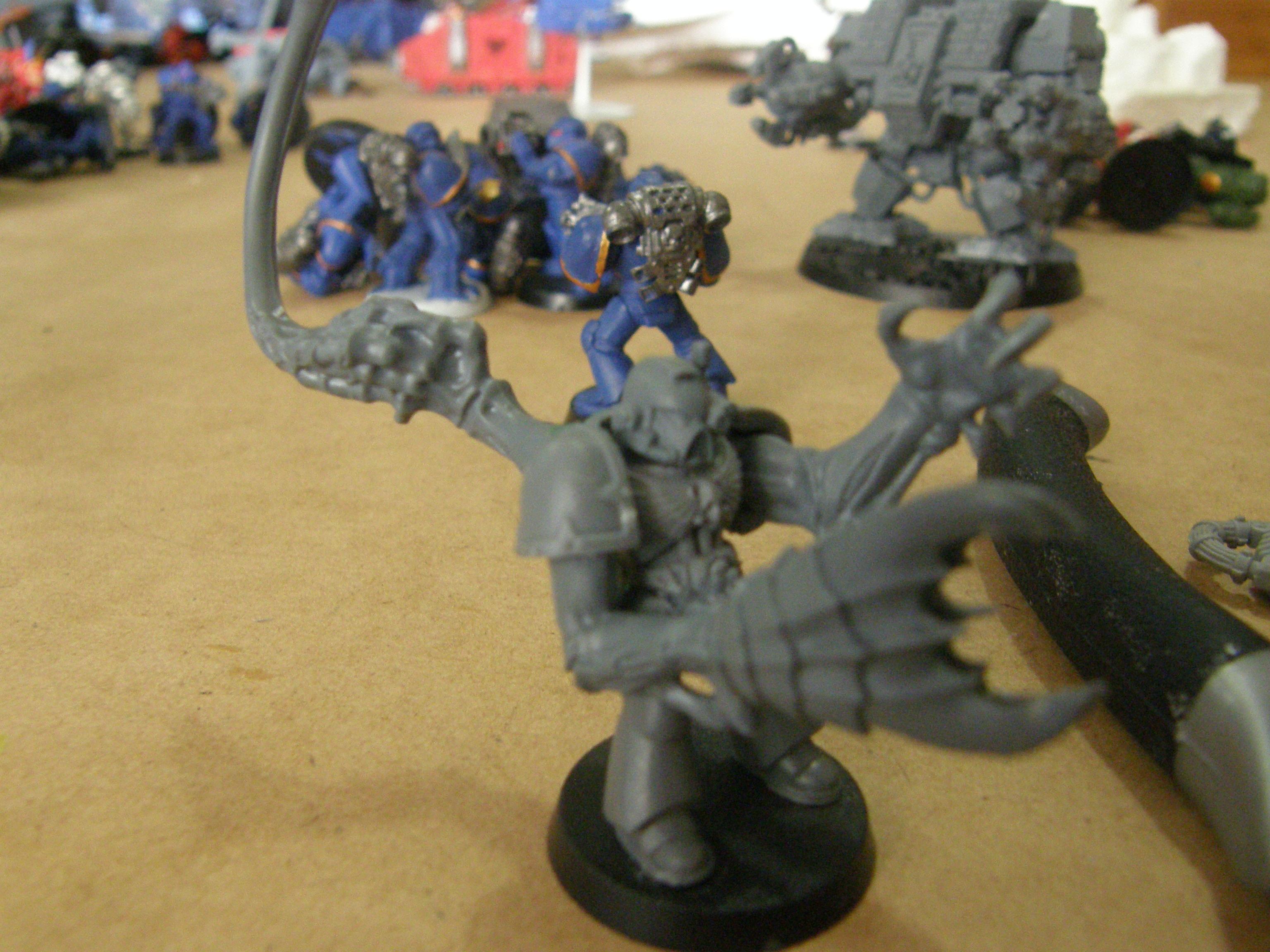 Space Marines, Space Wolves, Tyranids