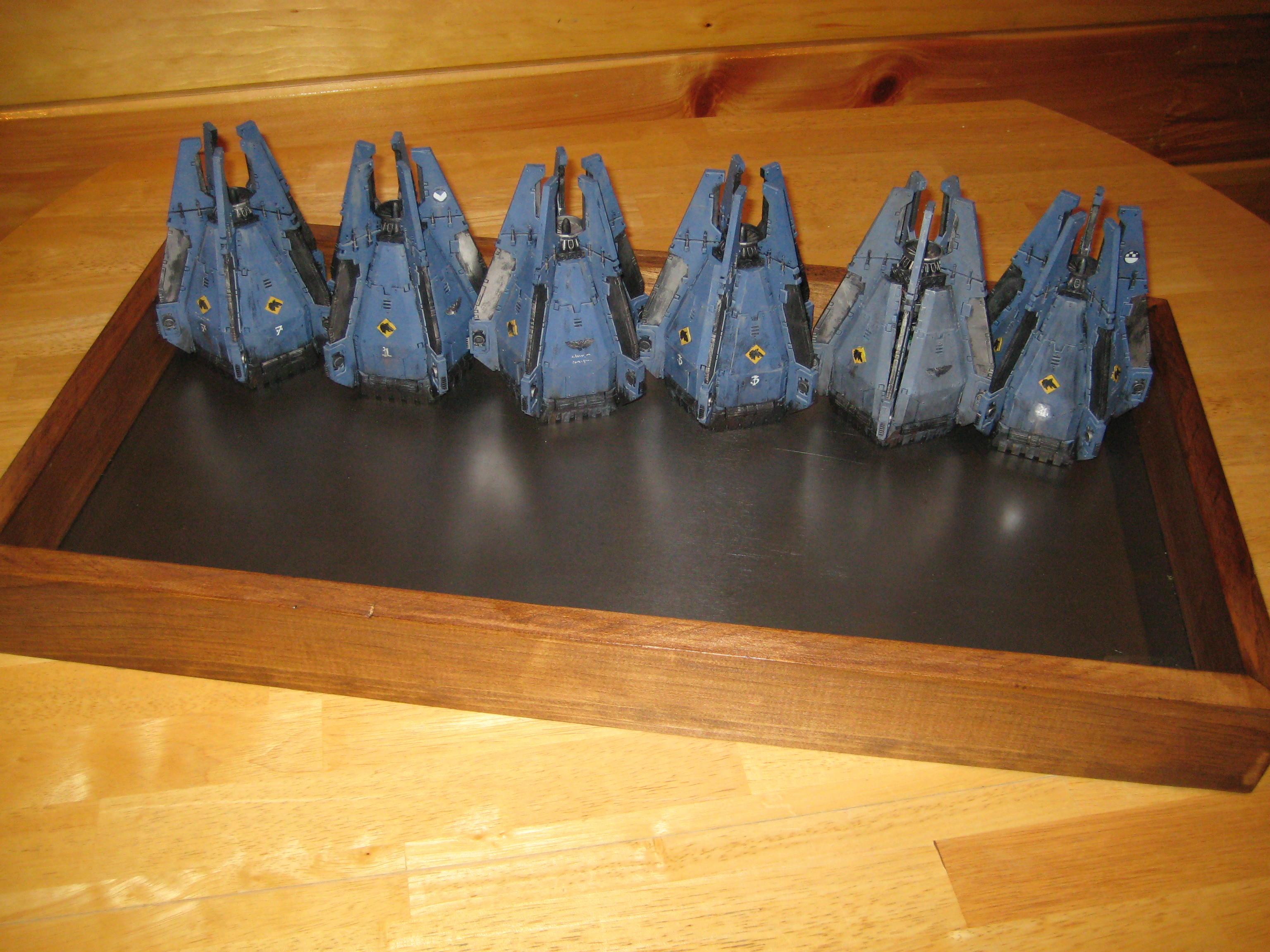 tray with 6 pods