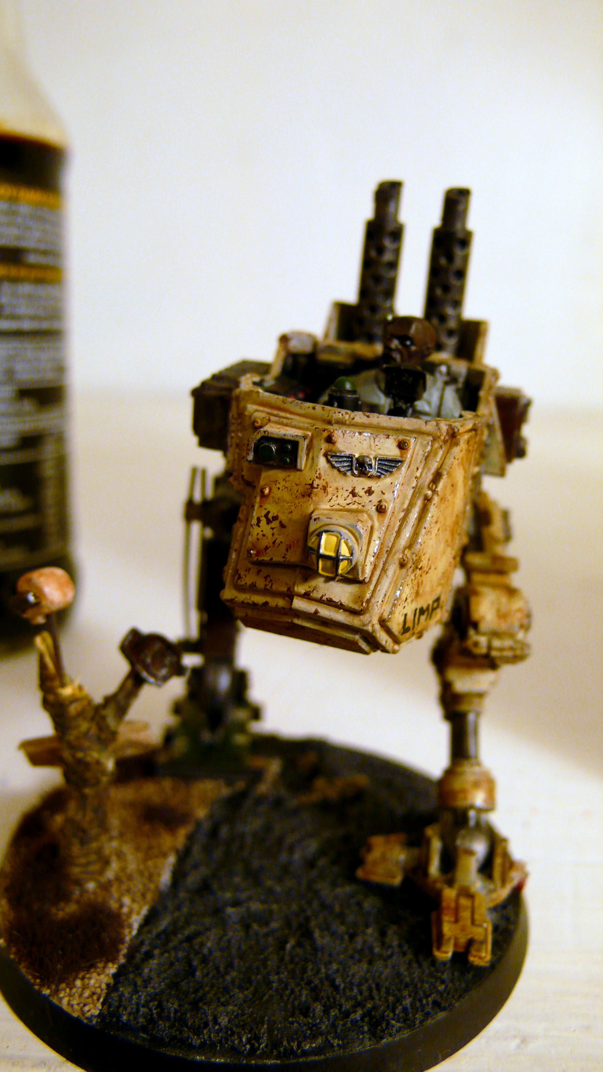 Imperial Guard, Sentinel, Warhammer 40,000, Weathered - Gallery ...