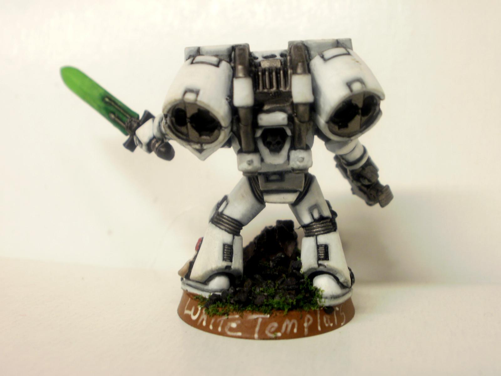 Assault, Jp, Jump Pack, Power, Rear, Space Marines, Sword, Templar, White