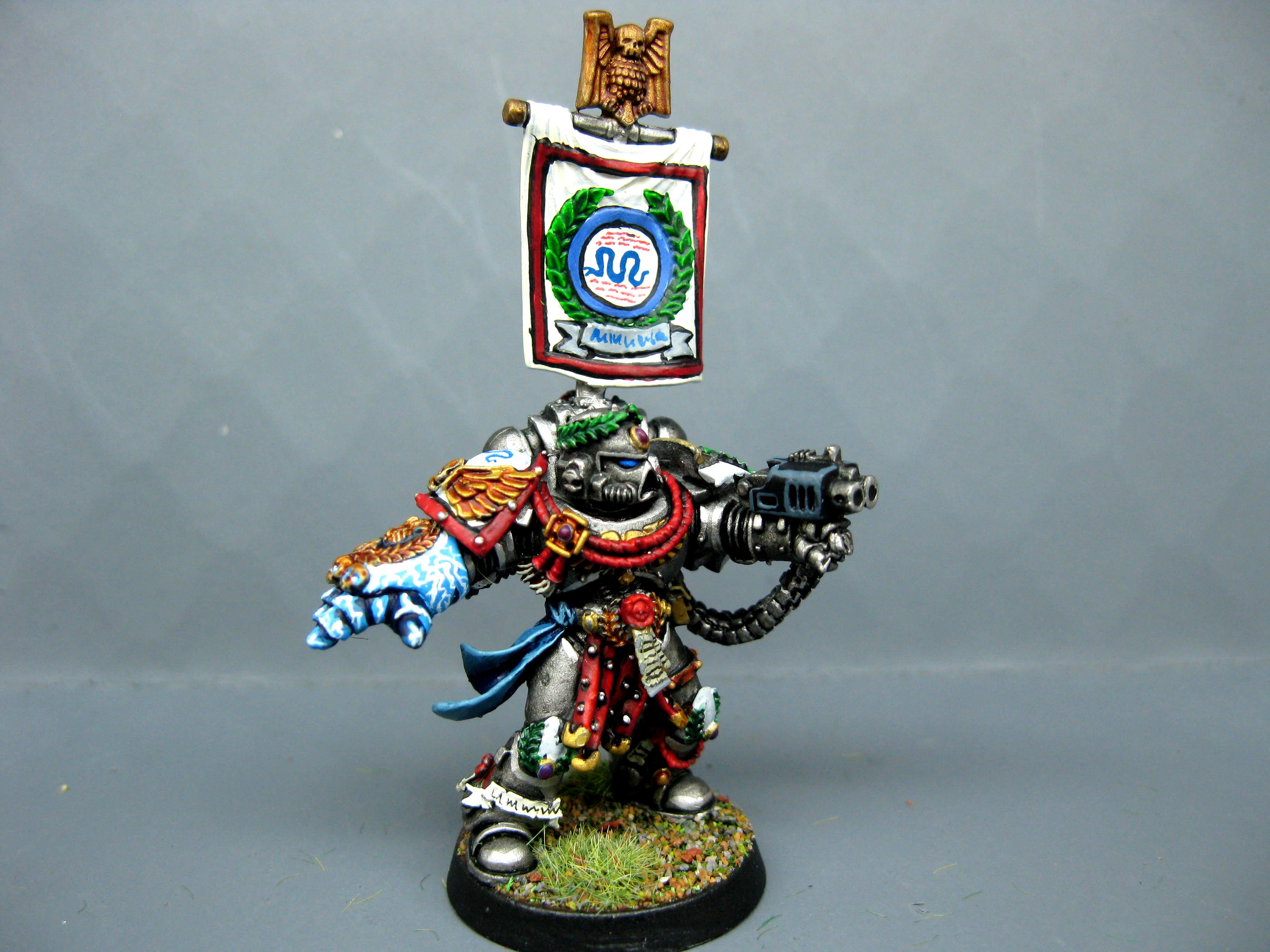 Captain, Cool, Iron Snakes, Painted, Power Fist, Pro Painted, Space Marines, Warhammer 40,000