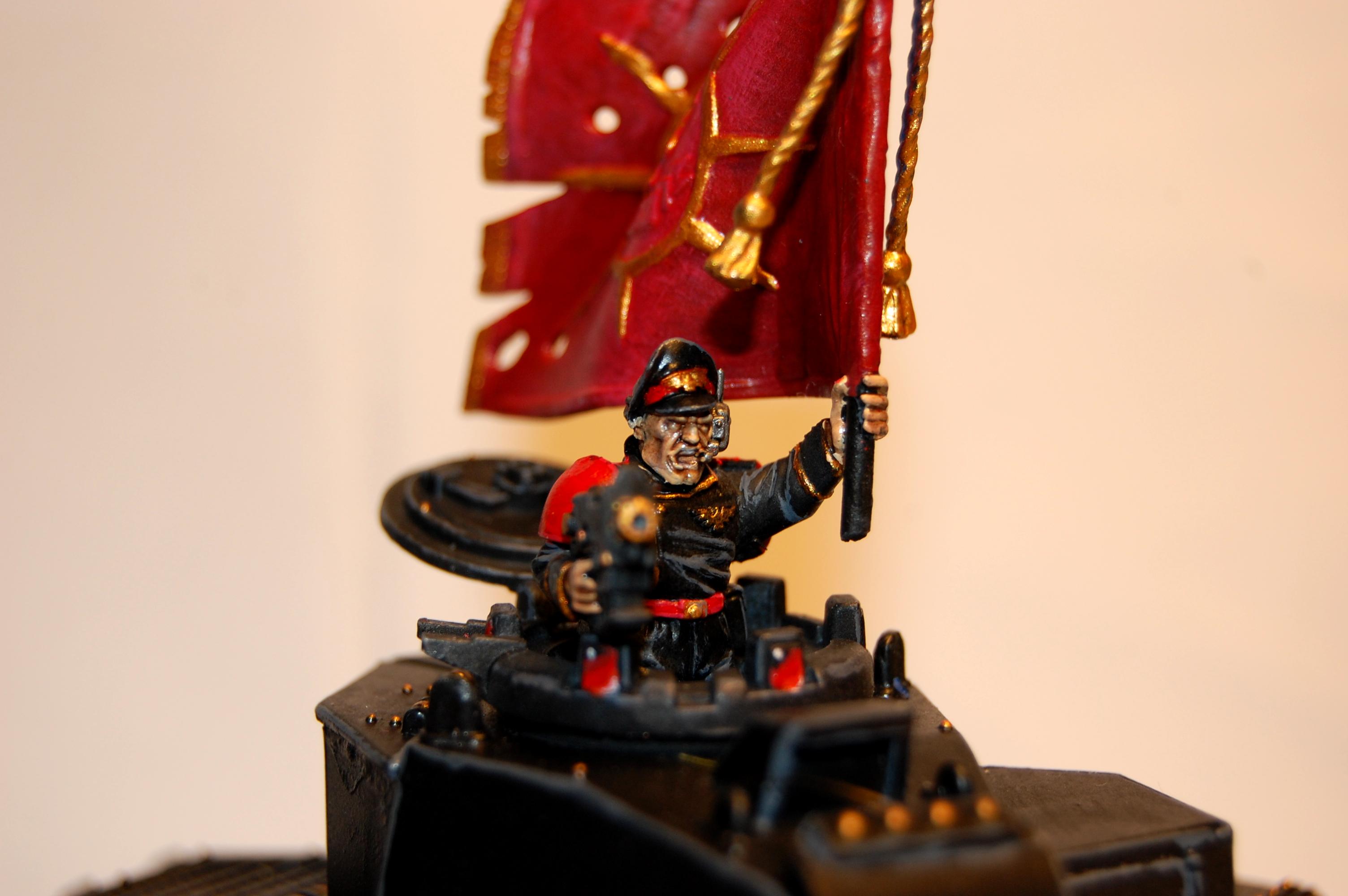 Commissar, Imperial Guard, Leman Russ, Tank Commander