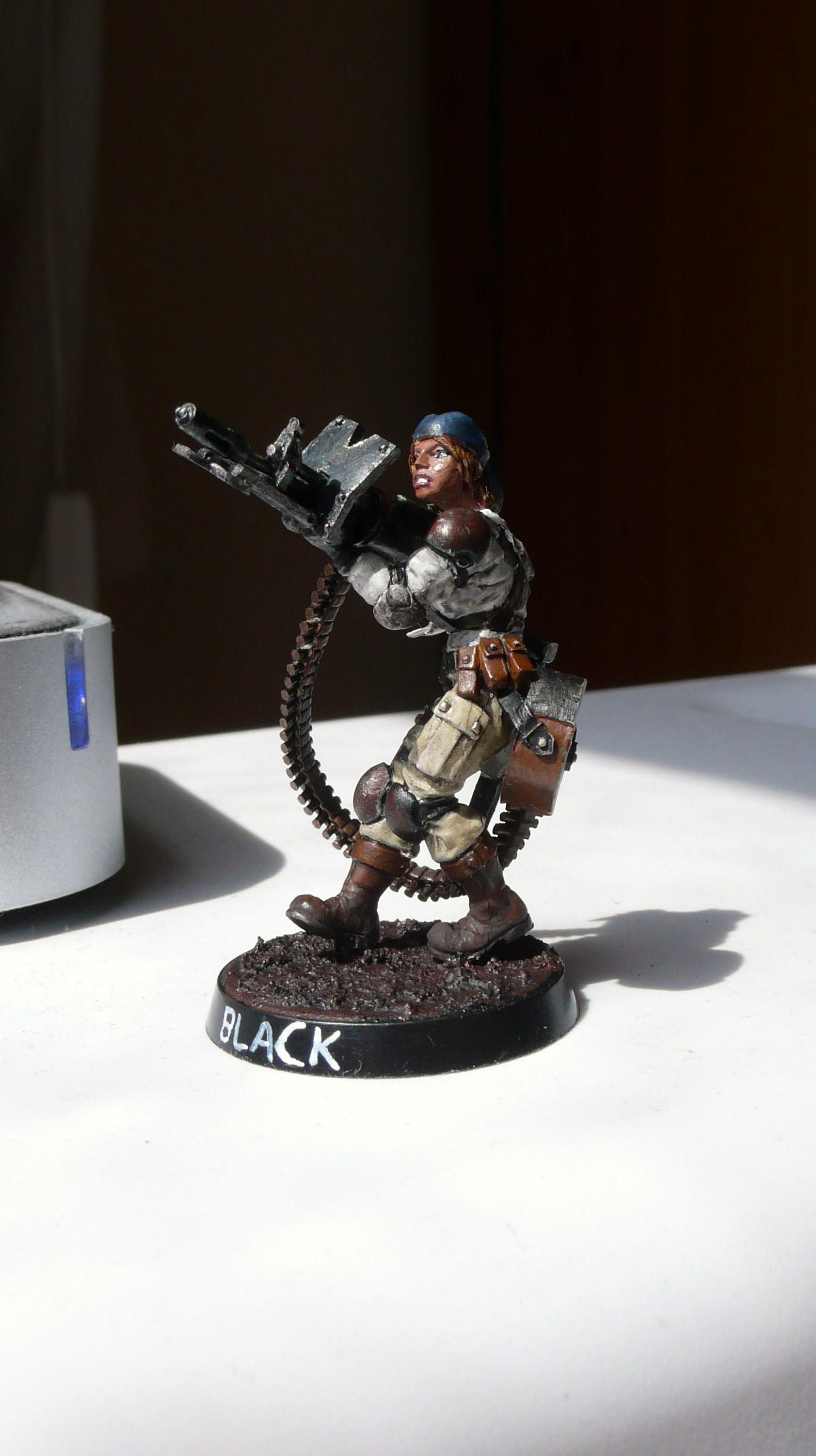 Female, Heavy Support, Imperial Guard, Mcvey, Modern