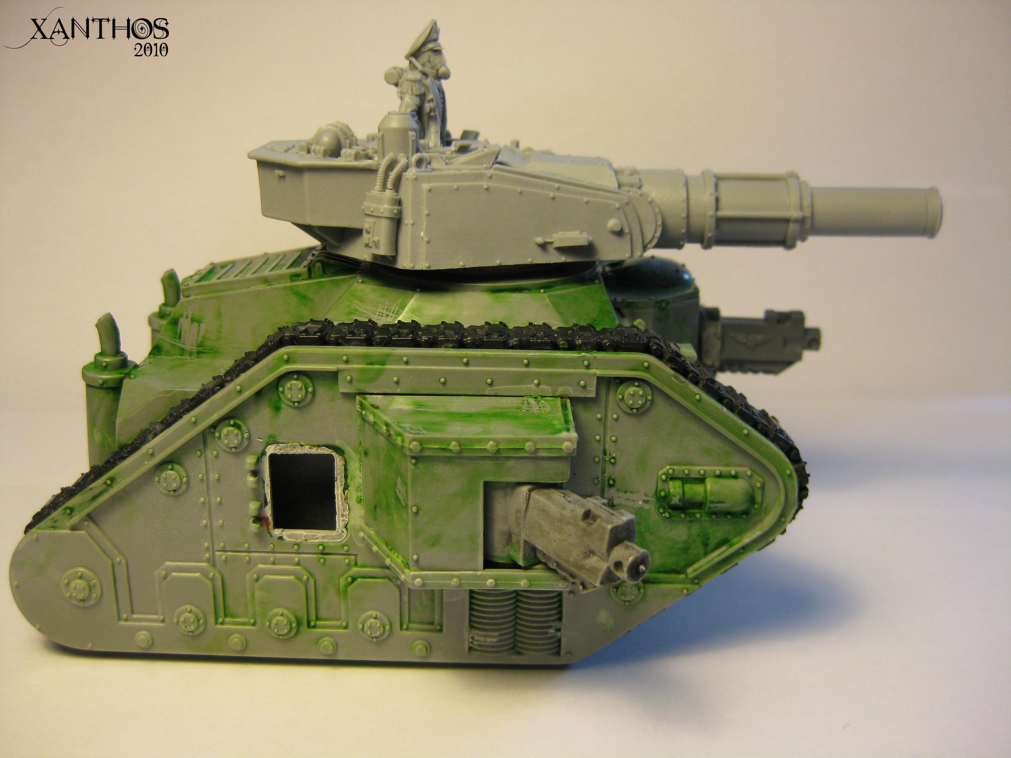 Imperial Guard, Leman Russ, Tank, Work In Progress