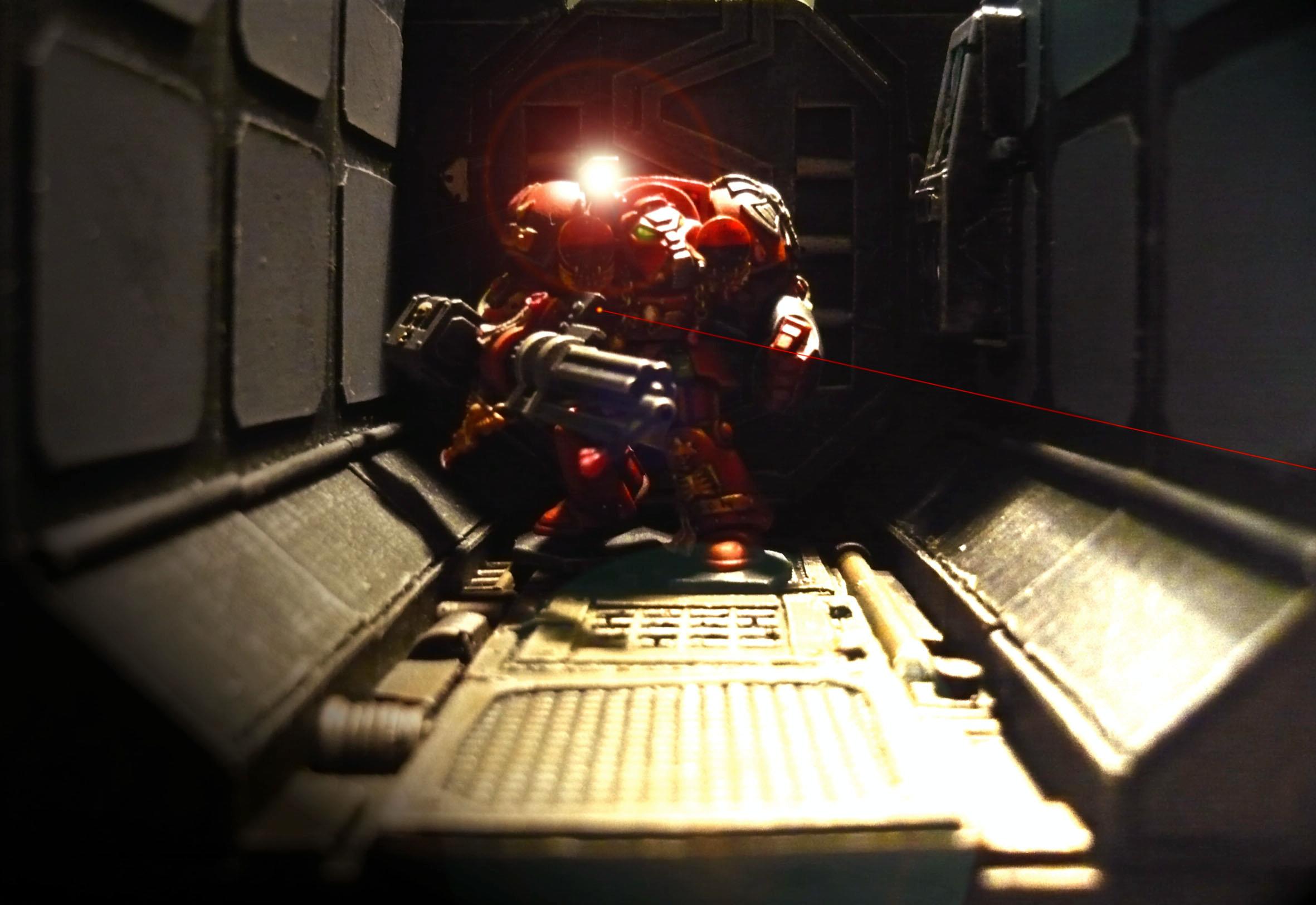 Background, Blood Angels, Hulk, LED, Photo, Red, Space, Space Hulk, Space Marines, Starship, Terminator Armor, Terrain