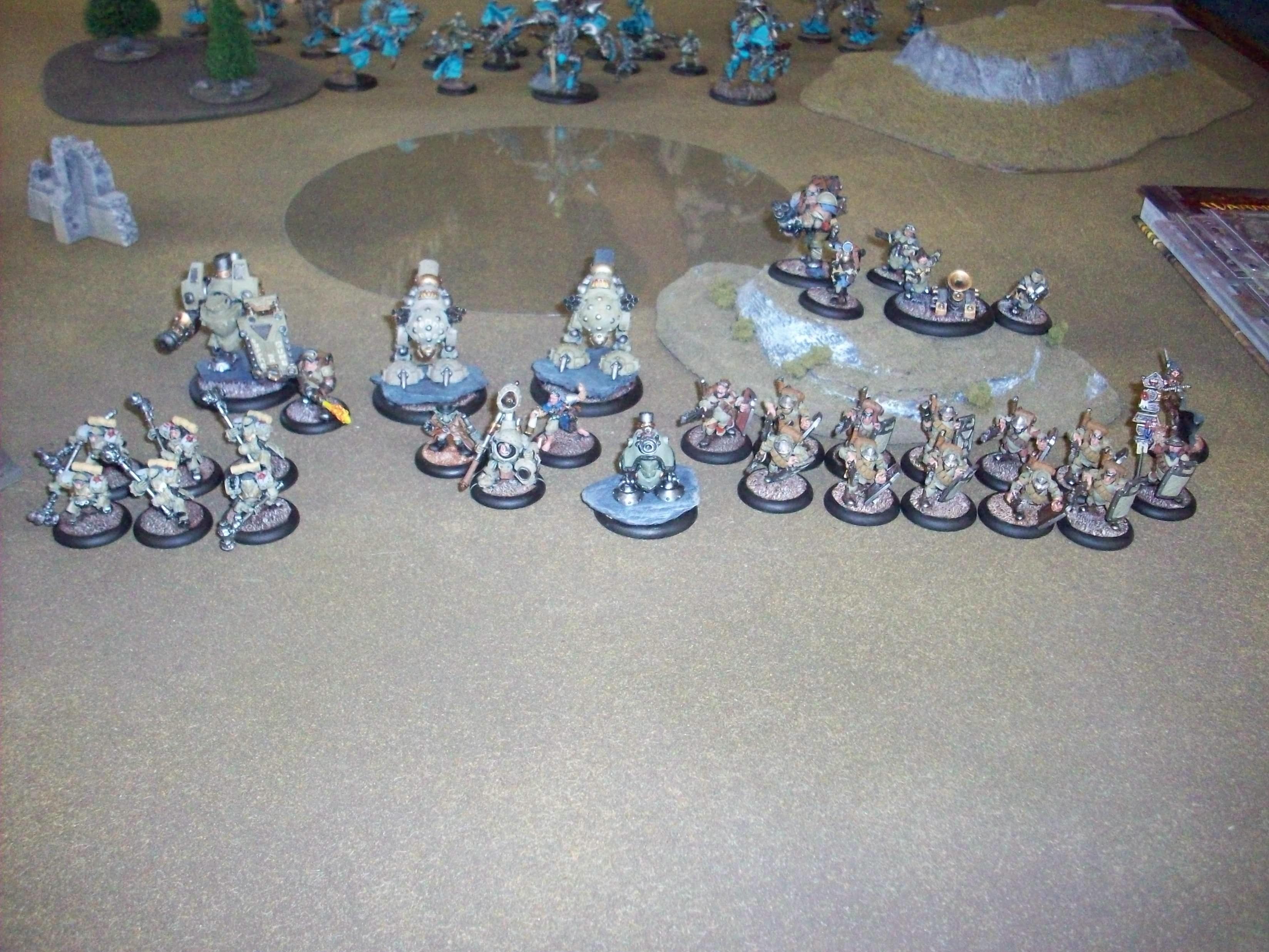Army, Mercenary, Rhulic, Warmachine
