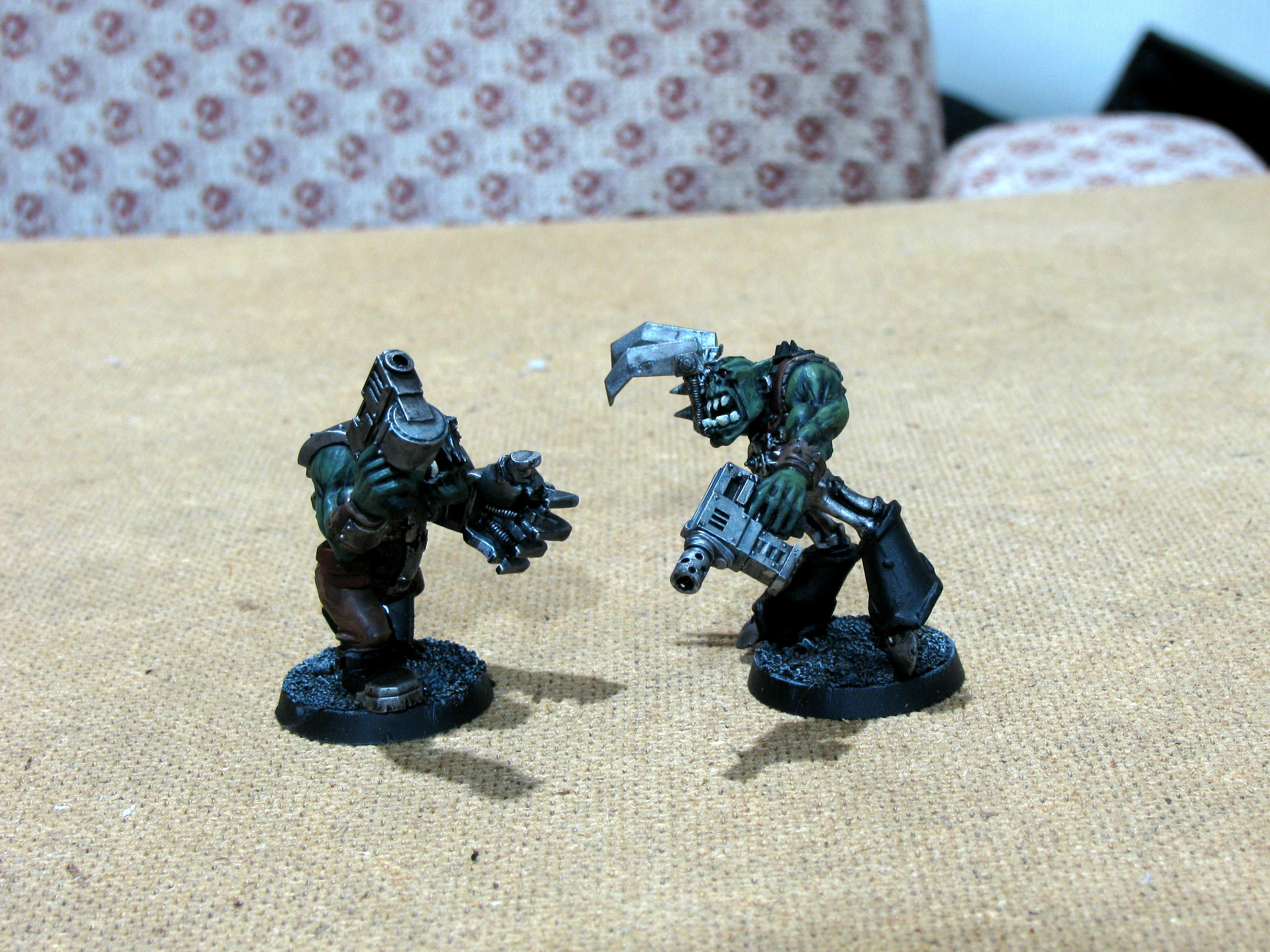 Bionik, Conversion, Cybork, Cyborks, Gorkamekka, Mekanik, Mekboy, Orks, Warhammer 40,000, Work In Progress
