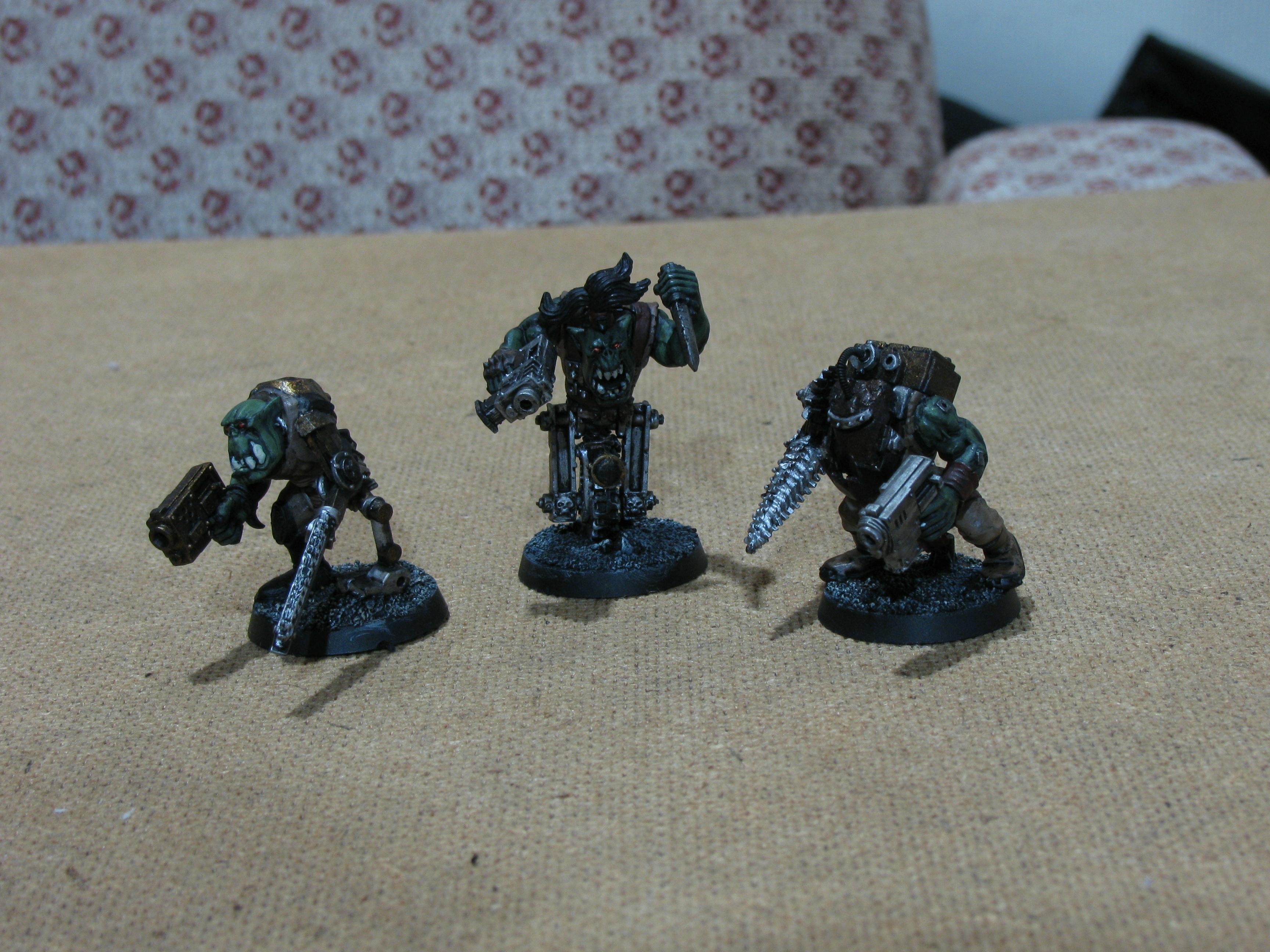 Bionik, Conversion, Cybork, Cyborks, Gorkamekka, Mekanik, Mekboy, Orks, Warhammer 40,000, Work In Progress
