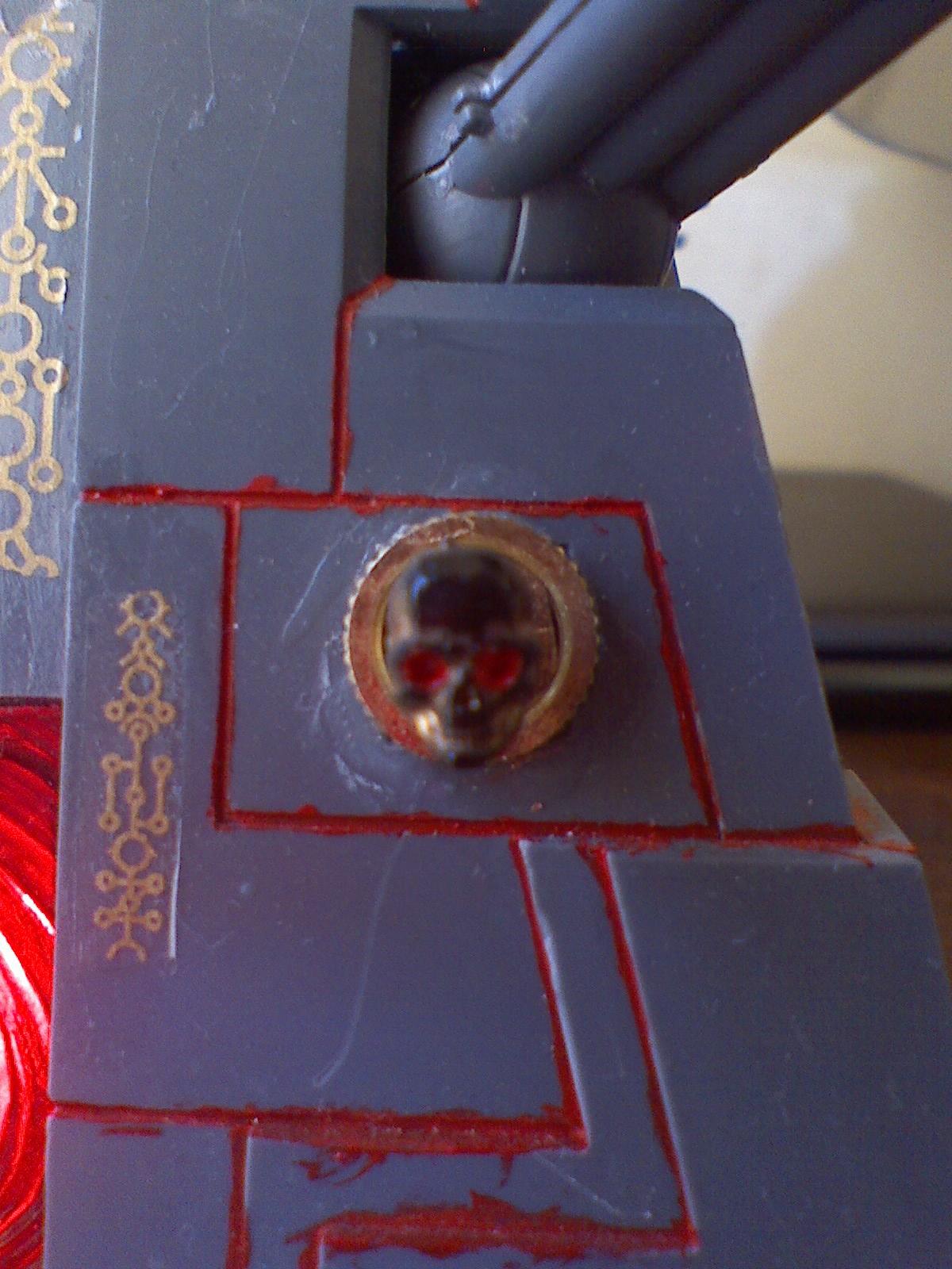 Light, Monolith, Necrons, Red, Warhammer 40,000