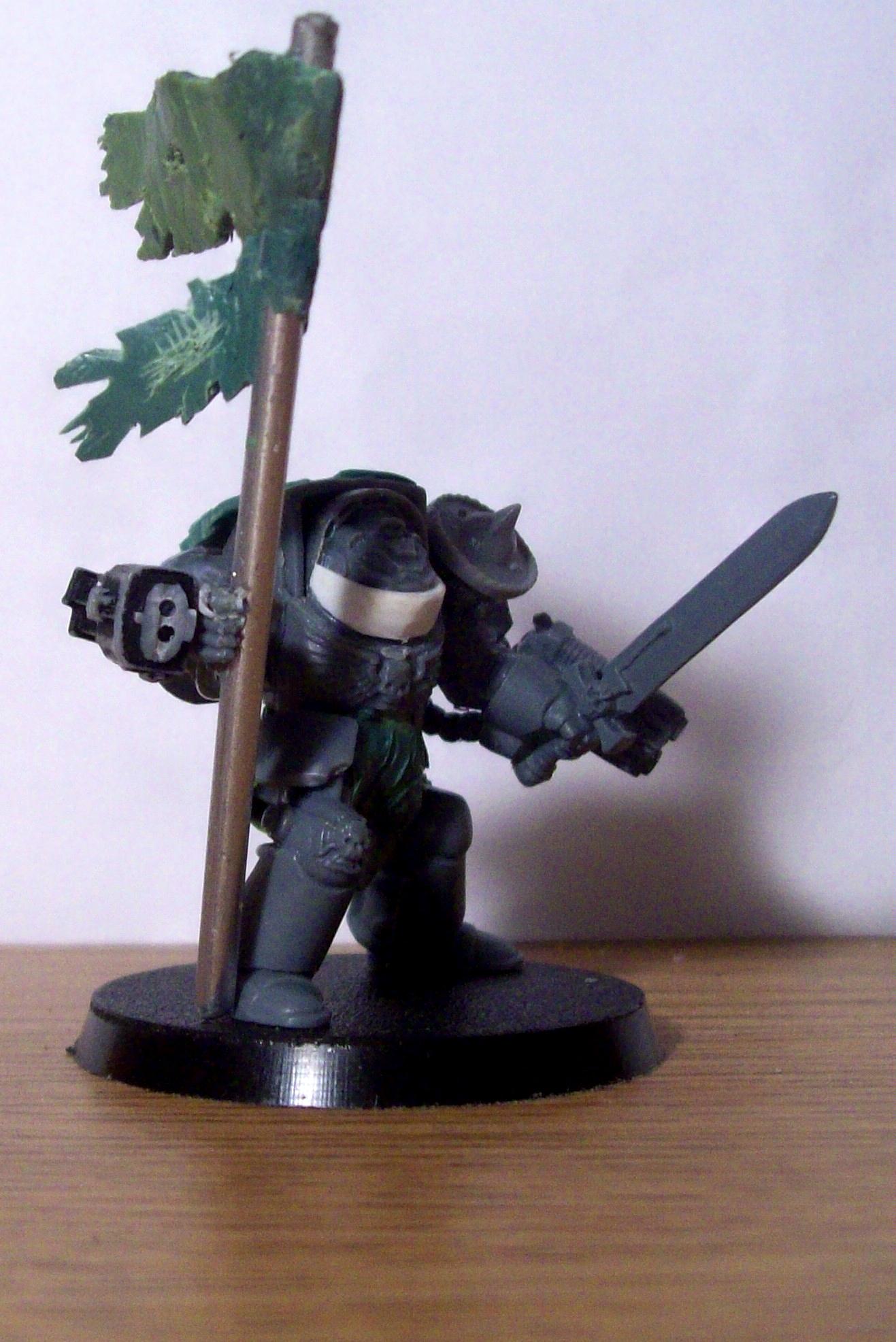 Flag, Nifty, Space Marines, Terminator Armor