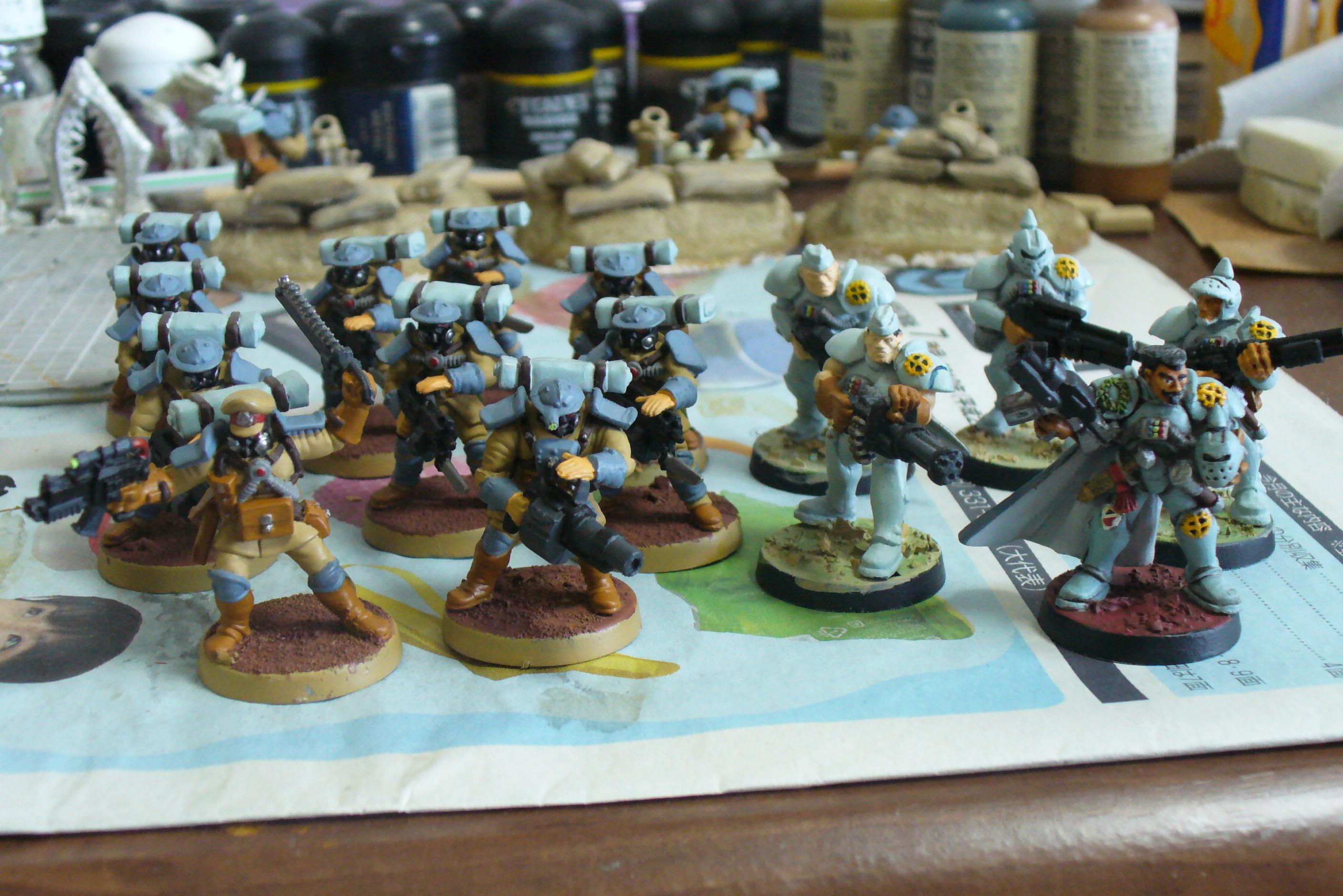 Command Squad, Count As, Imperial Guard, Warzone Bauhaus