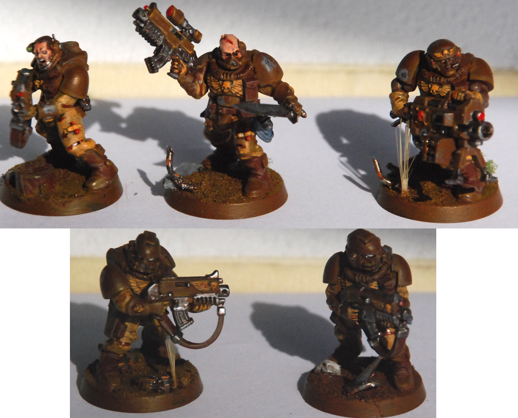 Brown, Scouts, Space Marines