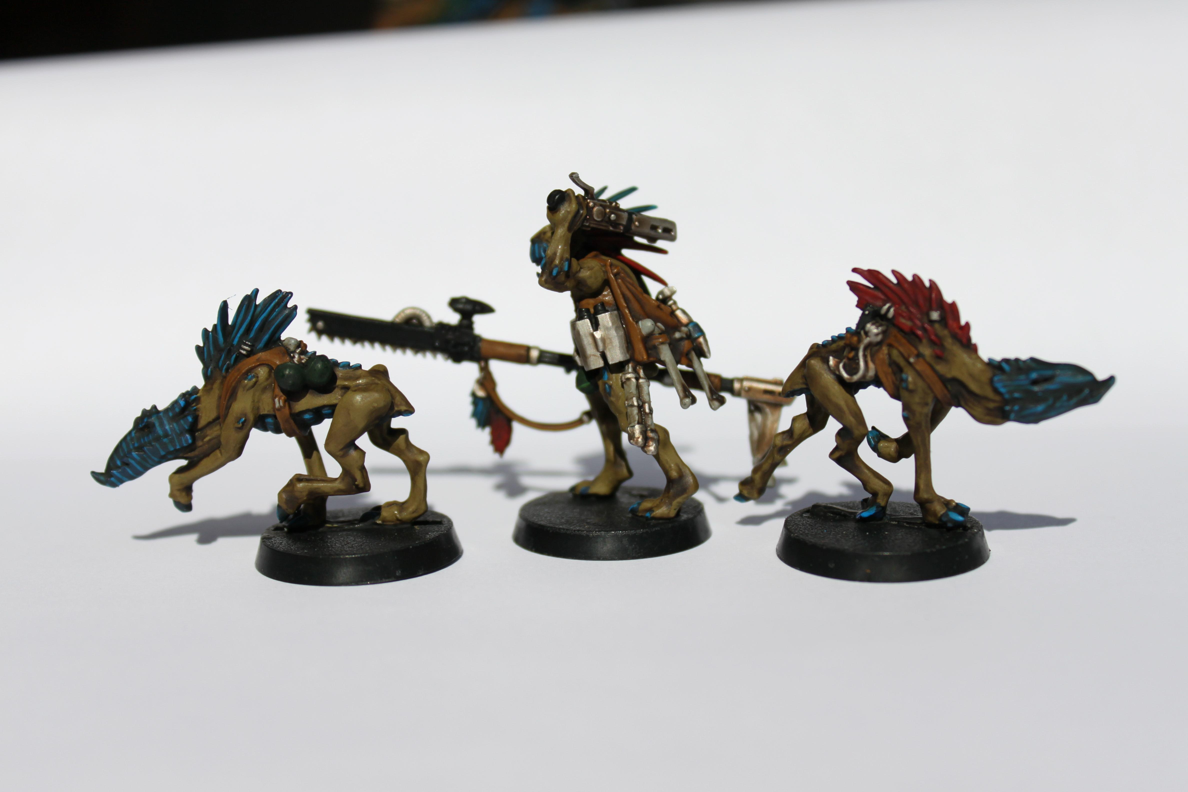 Eviscerator, Hounds, Kroot, Mercenary, Shaper