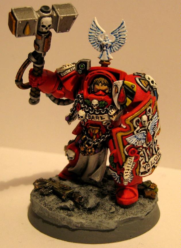Blood Angels, Gideon, Sergeant Gideon, Space Hulk, Storm Shield, Terminator Armor, Thunder Hammer