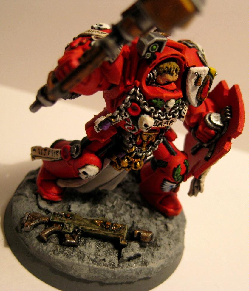 Blood Angels, Gideon, Sergeant Gideon, Space Hulk, Storm Shield, Terminator Armor, Thunder Hammer