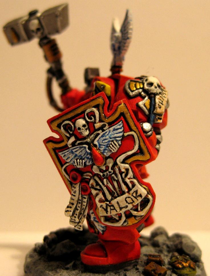 Blood Angels, Gideon, Sergeant Gideon, Space Hulk, Storm Shield, Terminator Armor, Thunder Hammer