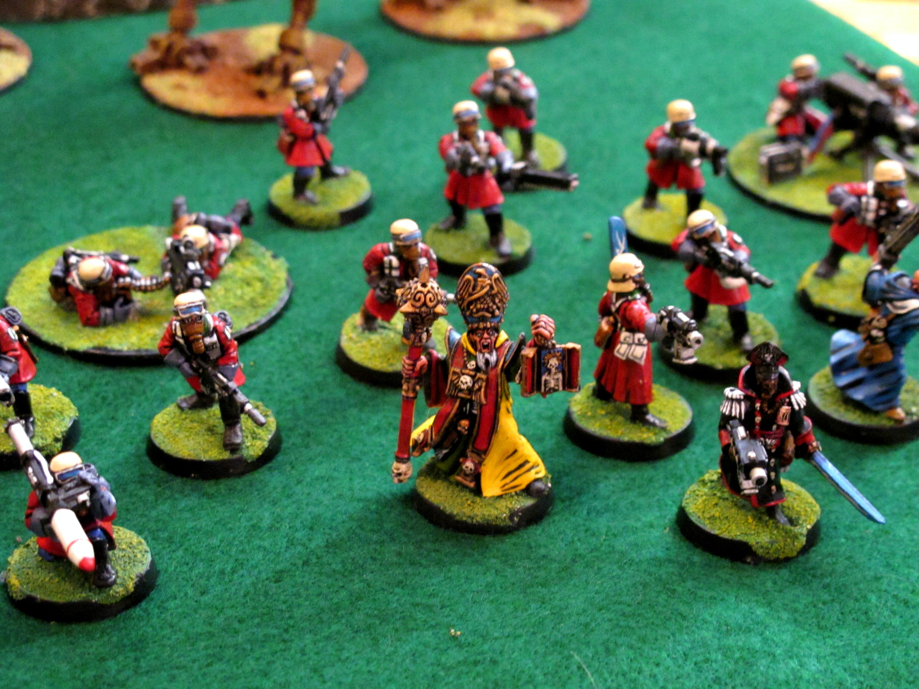 Commissar, Confessor, Imperial Guards, Steel Legion