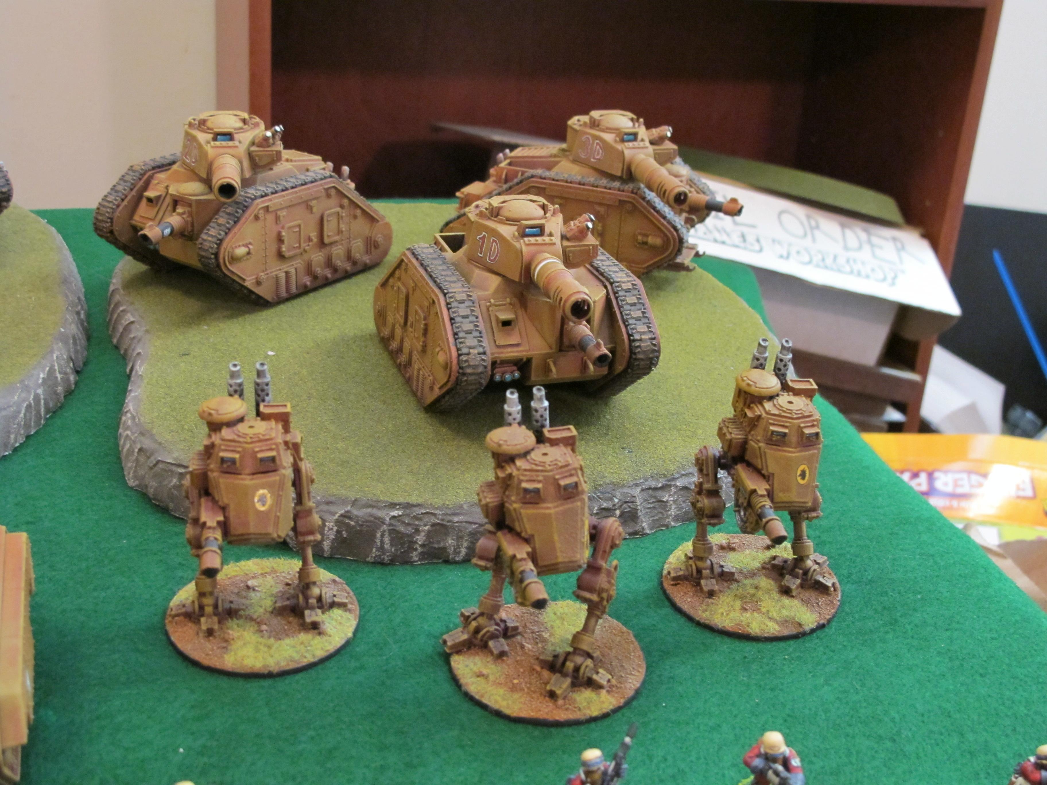 Imperial Guard, Leman Russ, Sentinel, Tau Abuse
