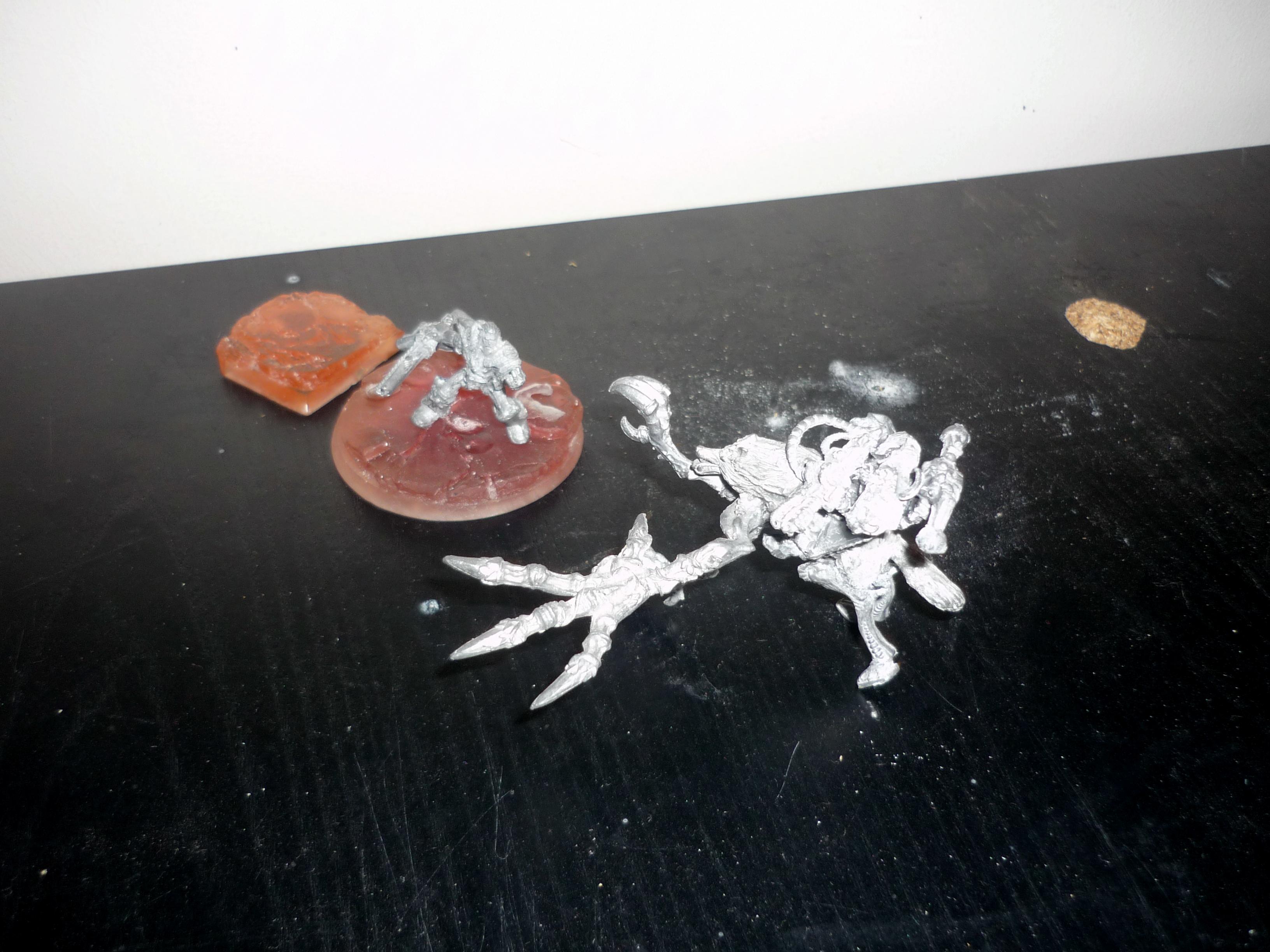 Chaos Space Marines, Conversion, Mount, Rider, Space Wolves, Warp Spawn