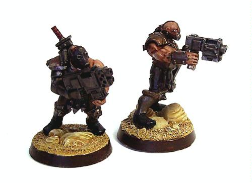 Concepts for Kroggs armed with sluggas