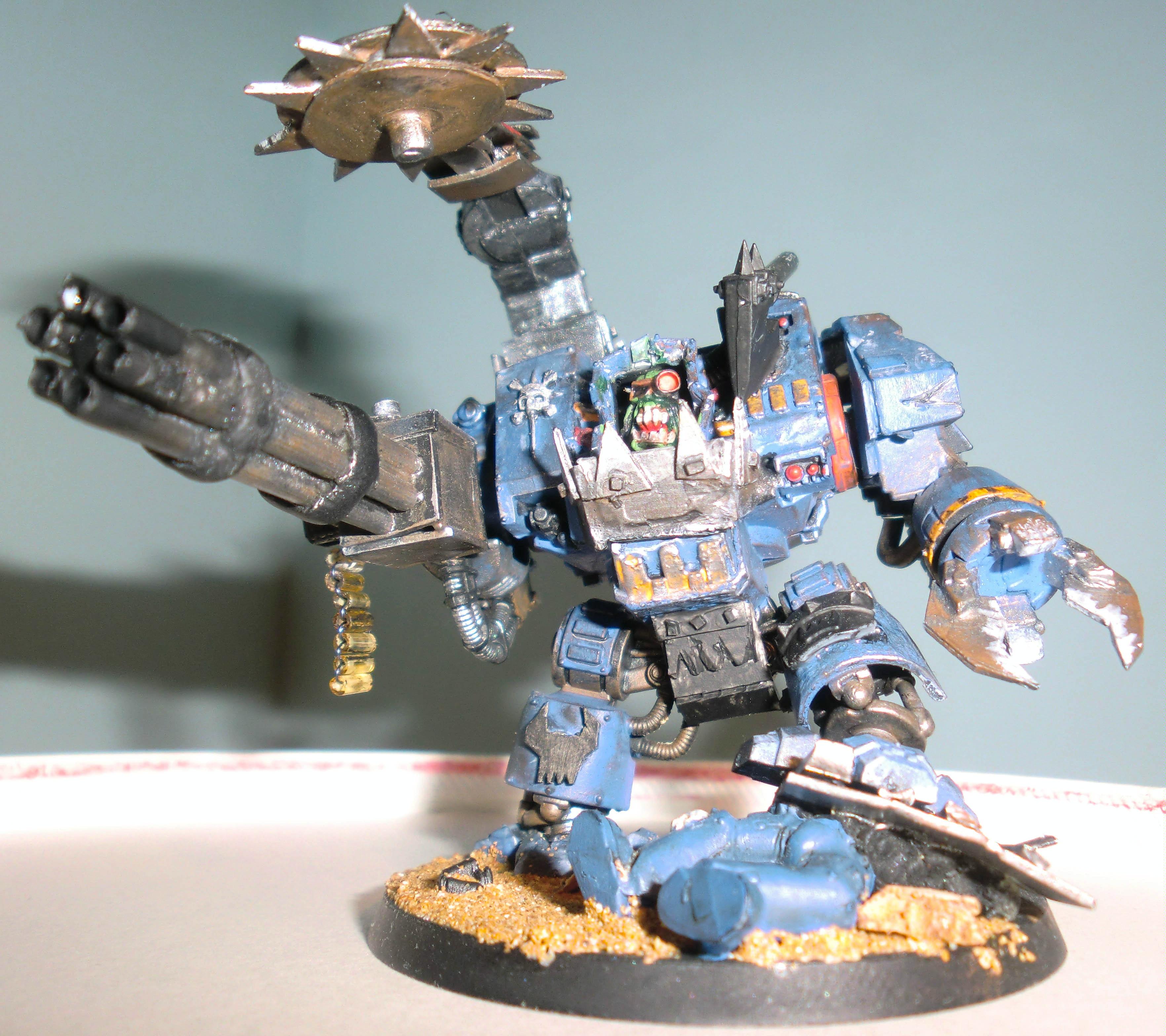 Conversion, Deff Skullz, Dreadnought, Looted, Orks