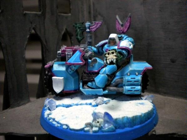 Bike, Librarian, Space Marines, Warhammer 40,000