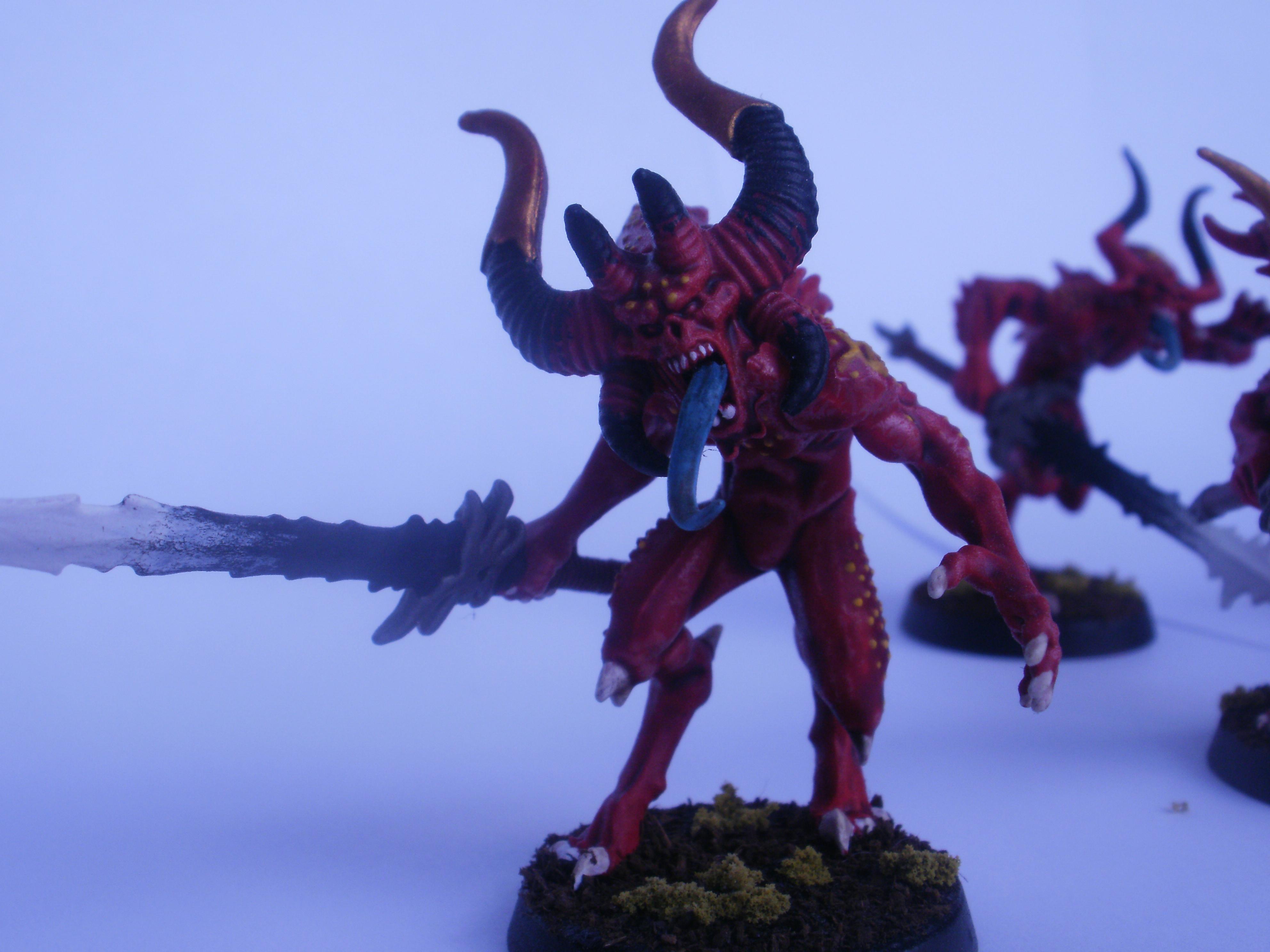 Bloodletters, Chaos, Daemons, Khorne, Warhammer 40,000