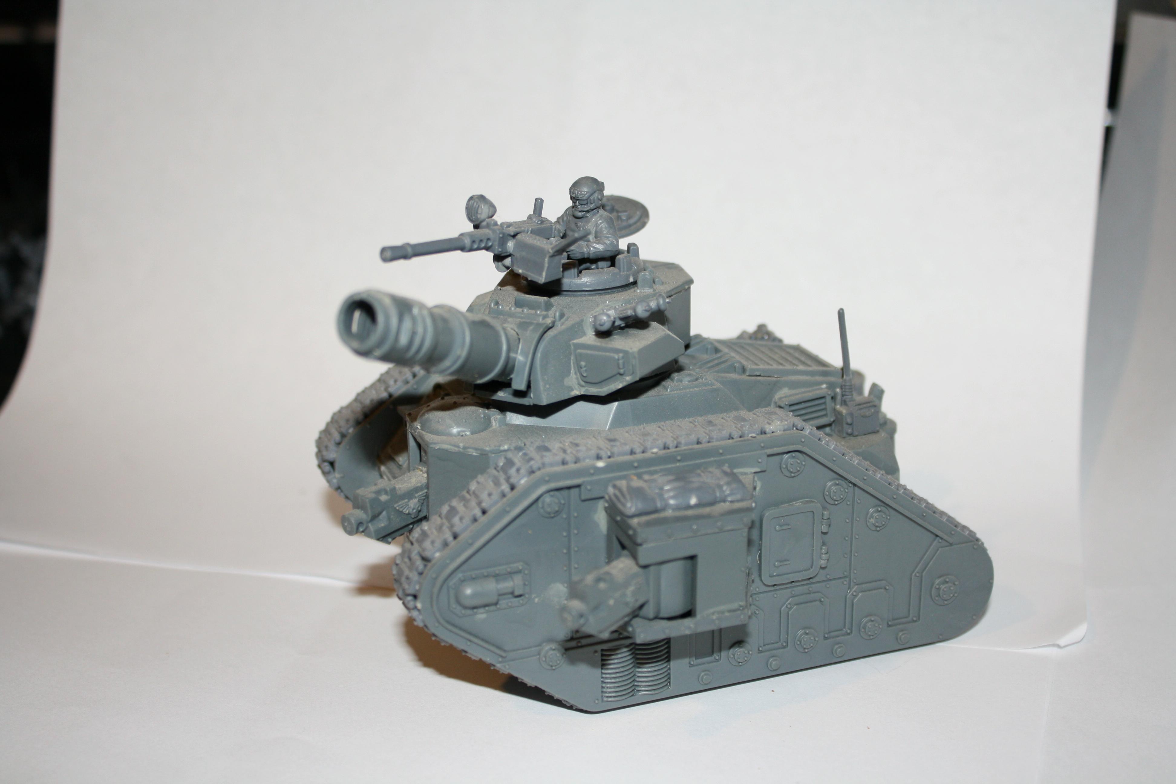 Cadians, Imperial Guard, Leman Russ, Work In Progress