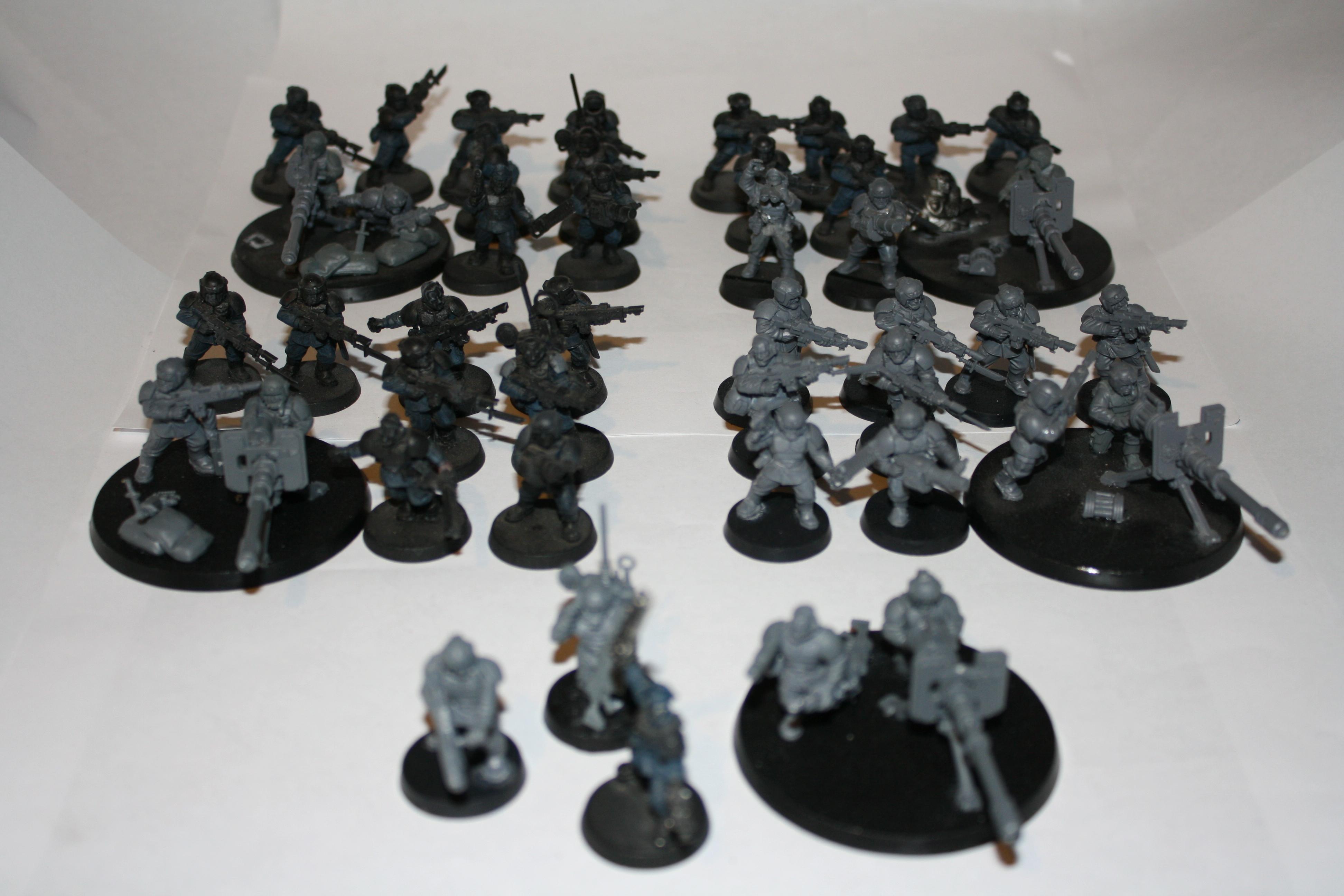 Cadians, Imperial Guard, Work In Progress