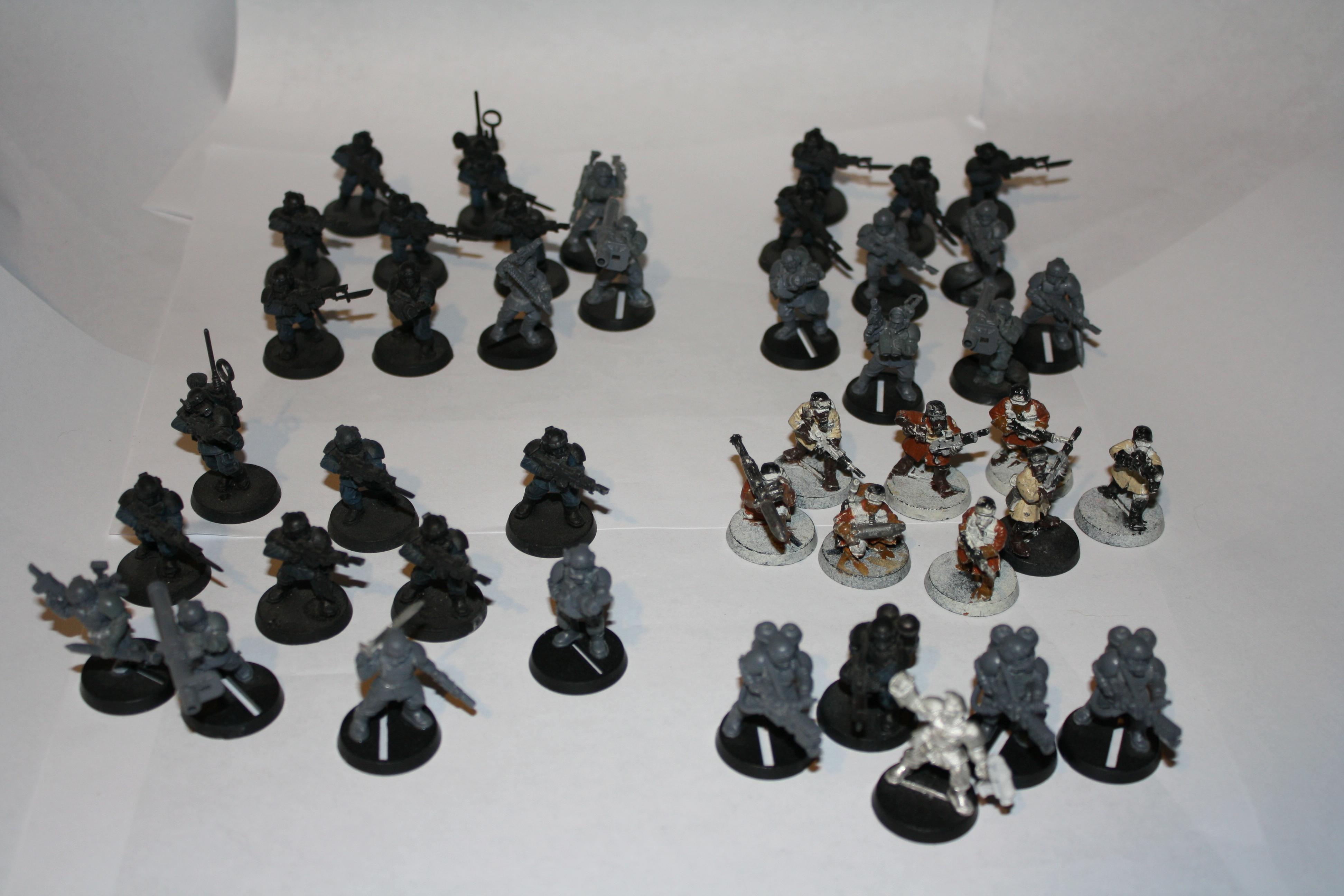 Cadians, Imperial Guard, Work In Progress