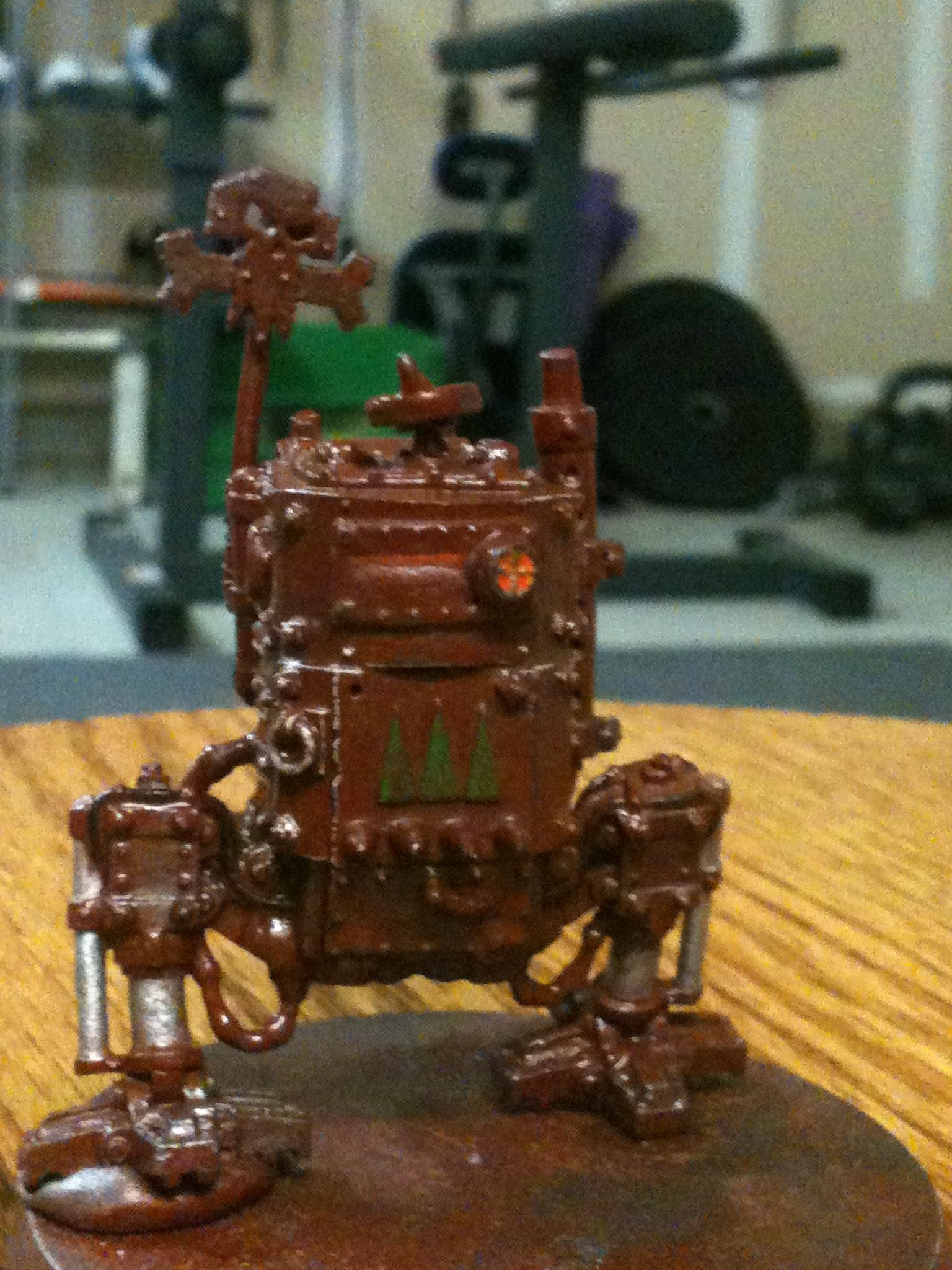 First coat of aged iron and aged rust from FW