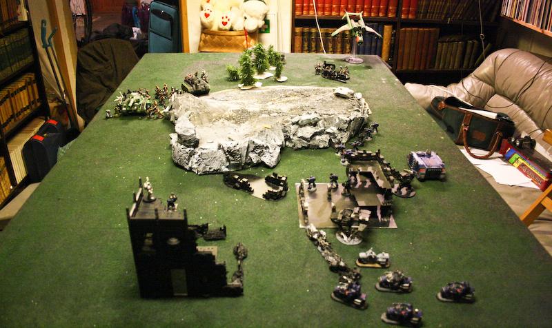 Battle Report, Imperial Guard, Space Marines