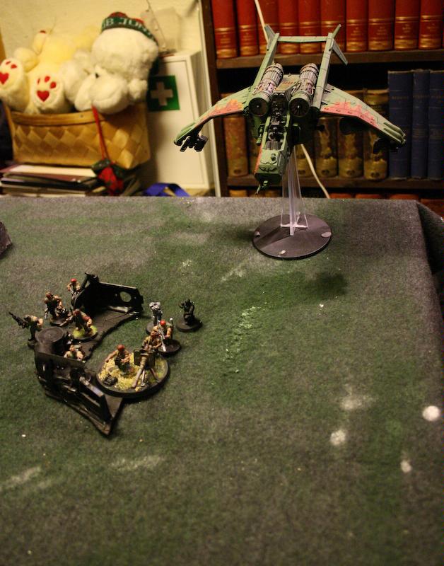 Battle Report, Imperial Guard, Space Marines
