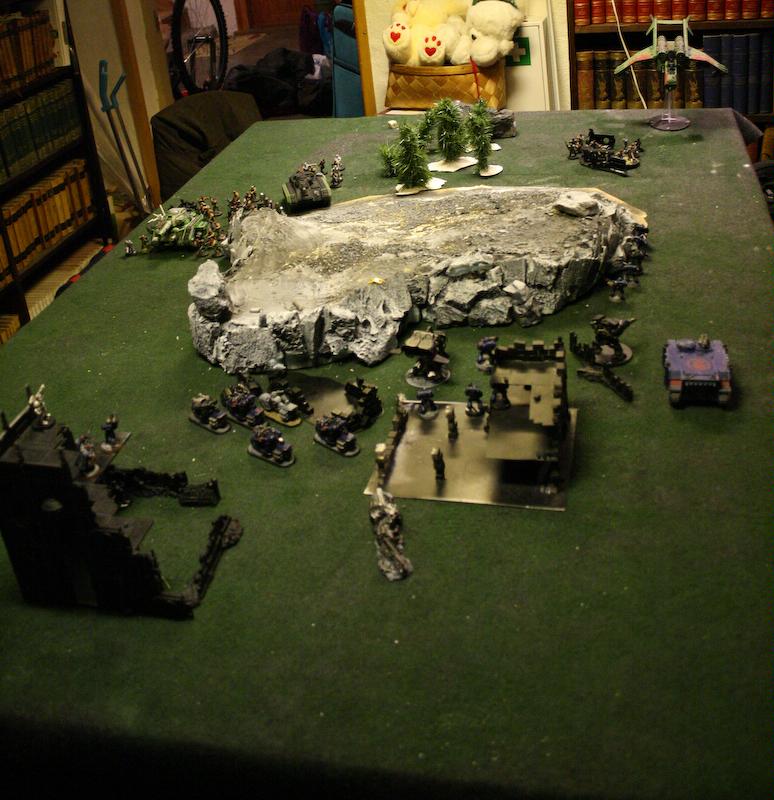 Battle Report, Imperial Guard, Space Marines