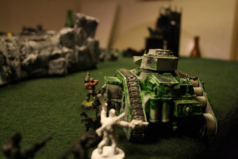 Battle Report, Imperial Guard, Space Marines