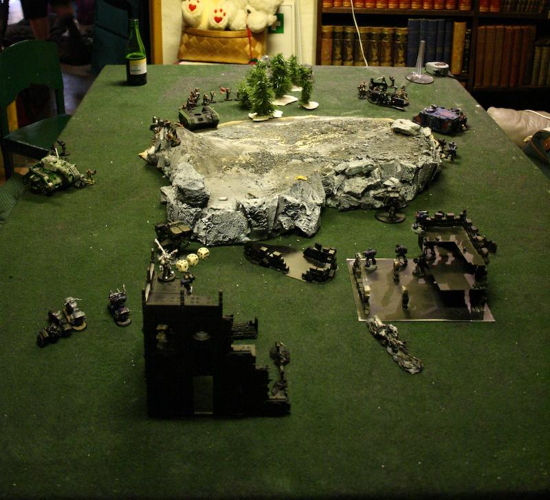 Battle Report, Imperial Guard, Space Marines, Terrain