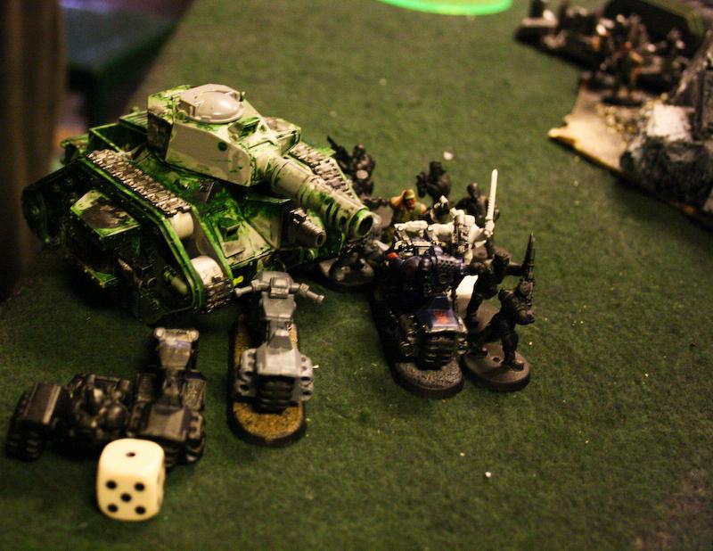 Battle Report, Imperial Guard, Space Marines