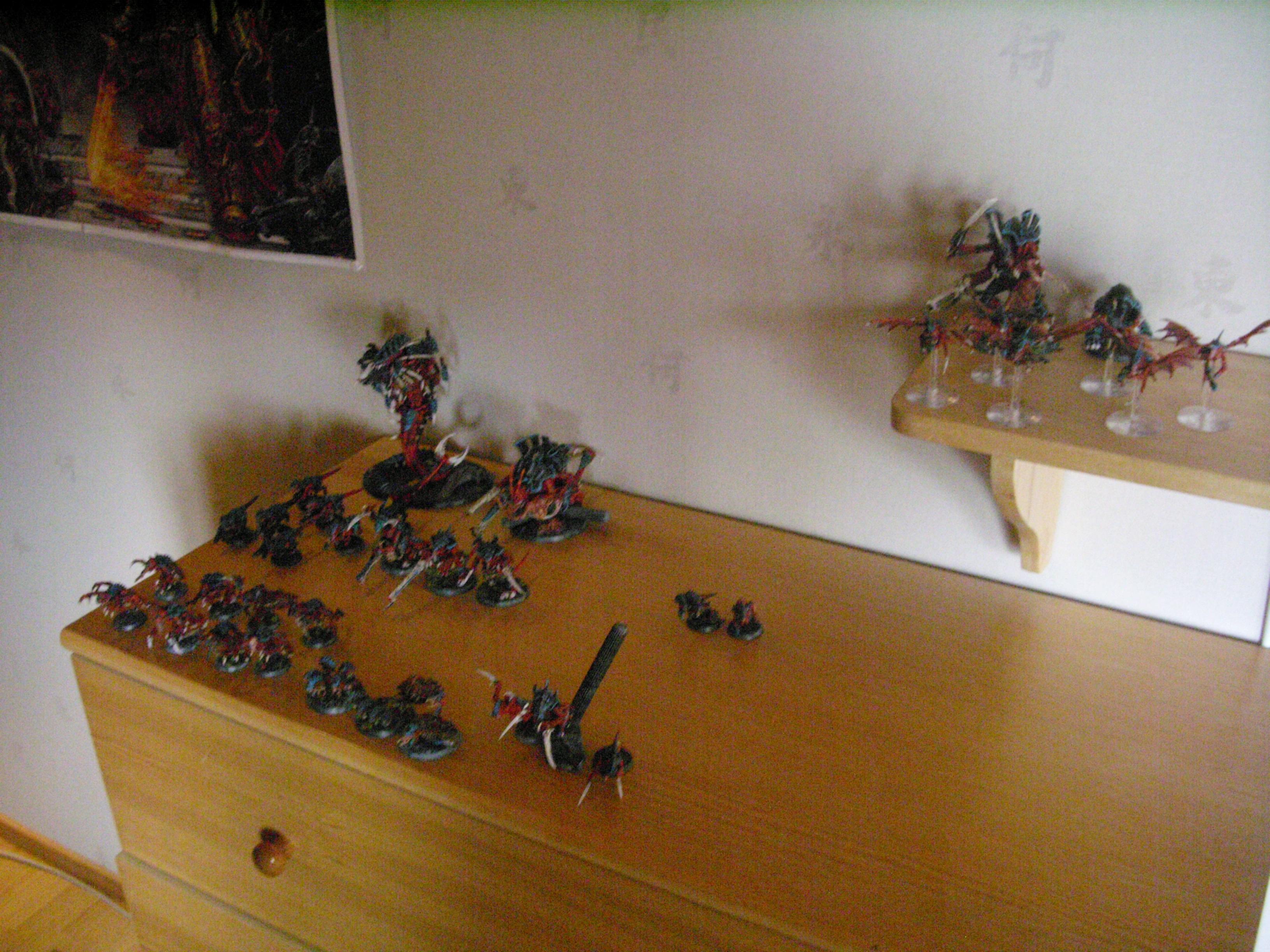 Behemoth, Gargoyle, Genestealer, Hive Tyrant, Hormagaunts, Mawloc, Spinegaunt, Termagants, Tyranids, Tyrant Guard, Warhammer 40,000, Warriors, Work In Progress