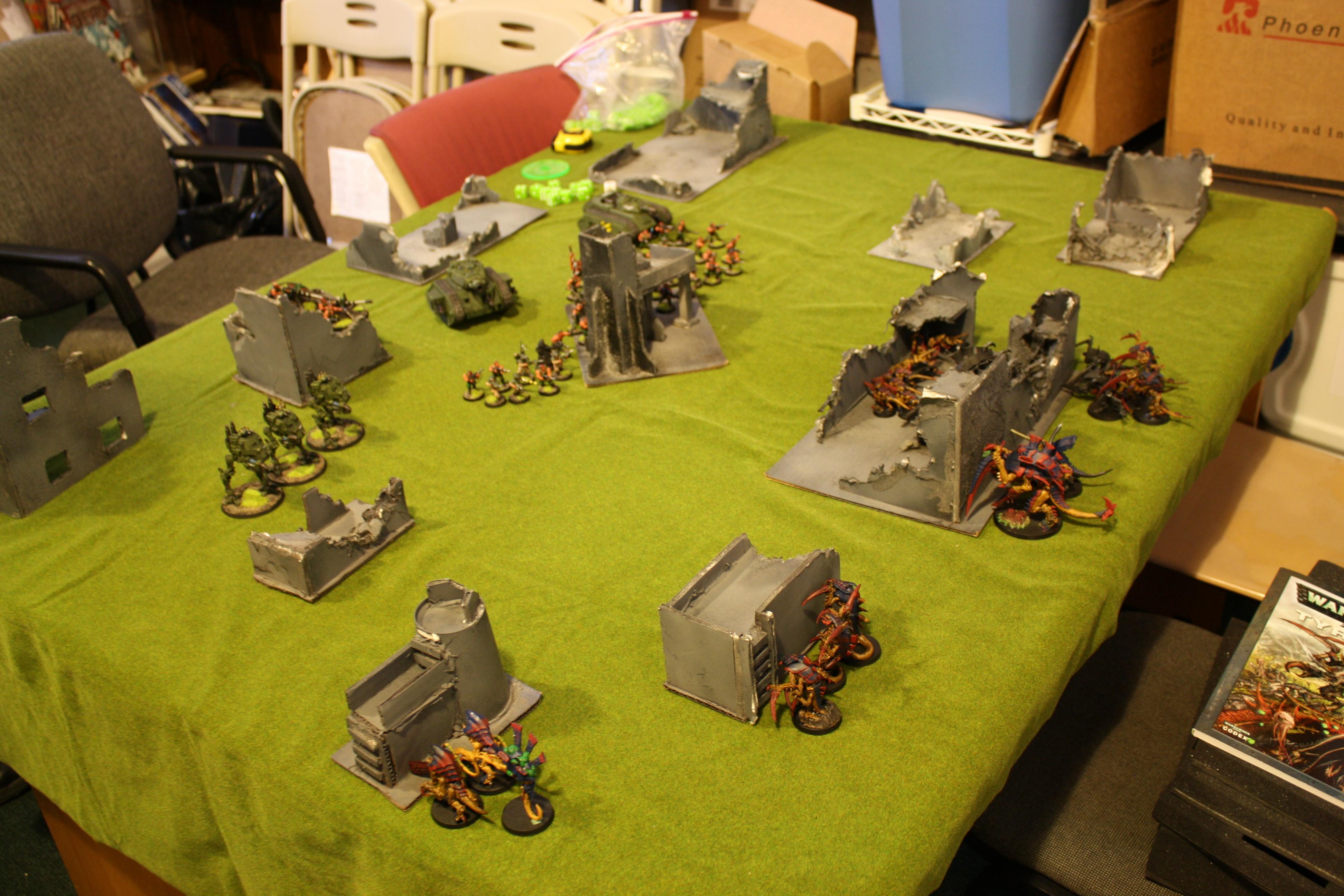 Battle, Guard, Imperial Guard, Tyranids