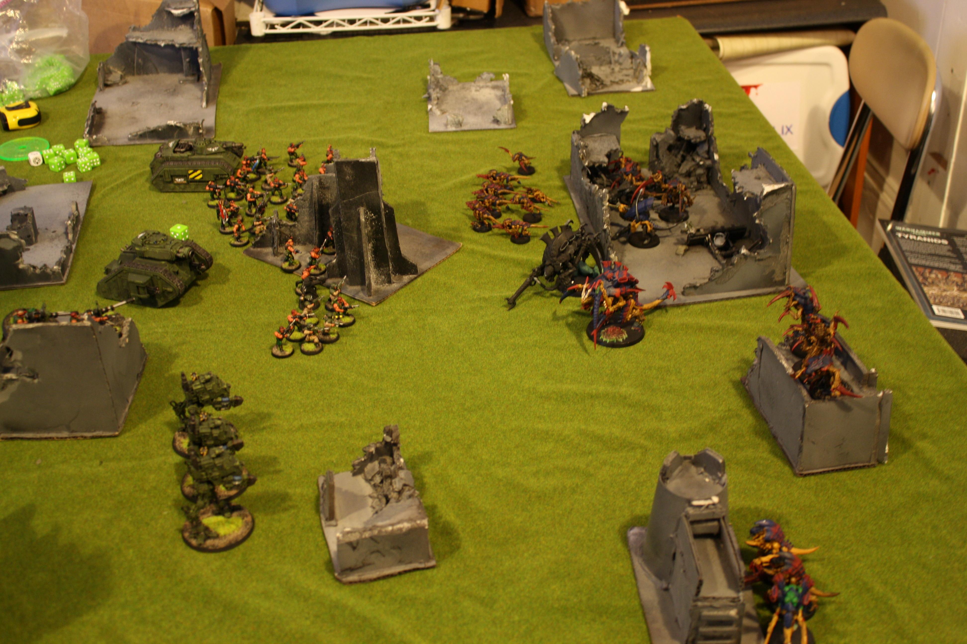 Battle, Guard, Imperial Guard, Tyranids