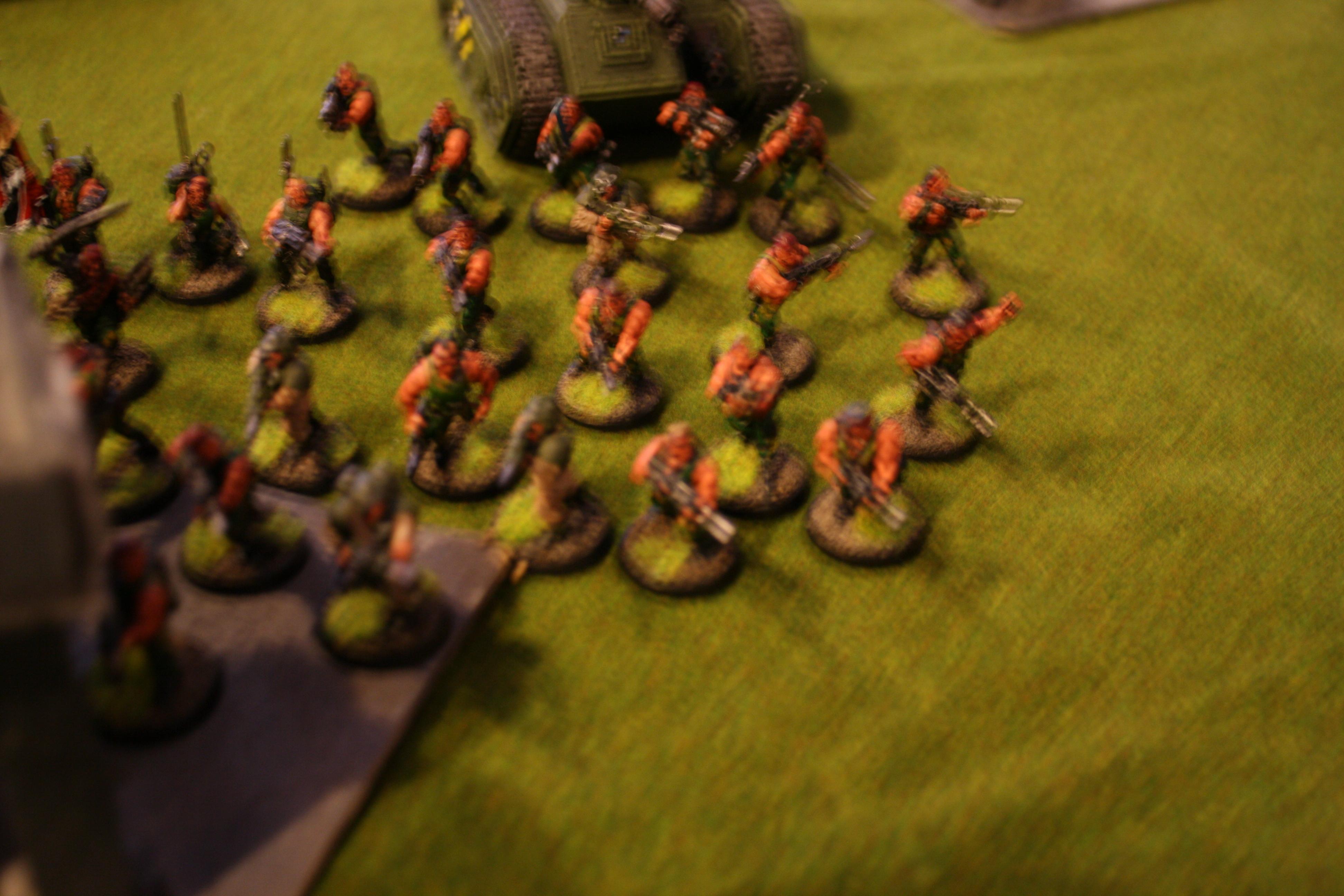 Battle, Guard, Imperial Guard, Tyranids