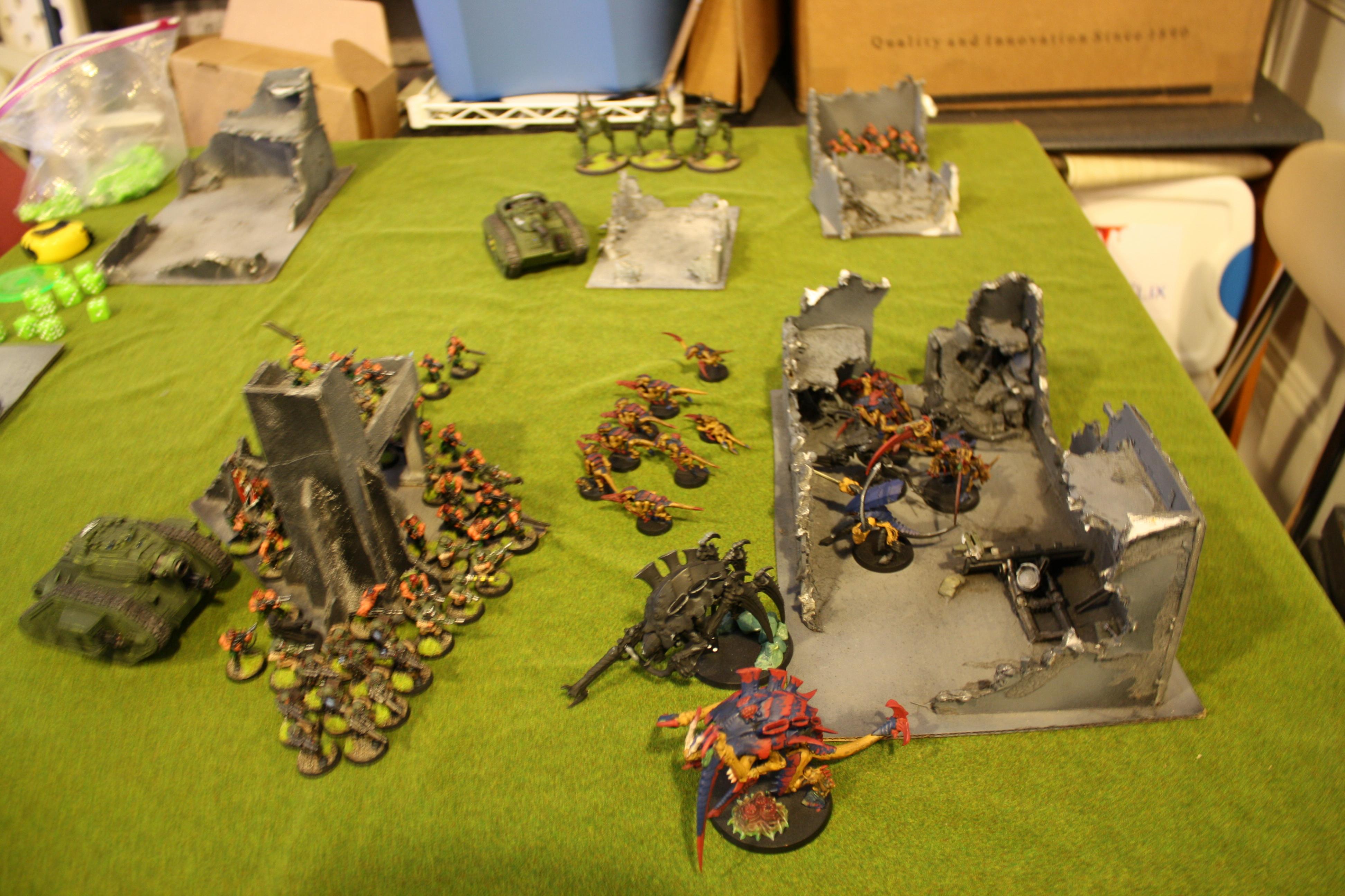 Battle, Guard, Imperial Guard, Tyranids