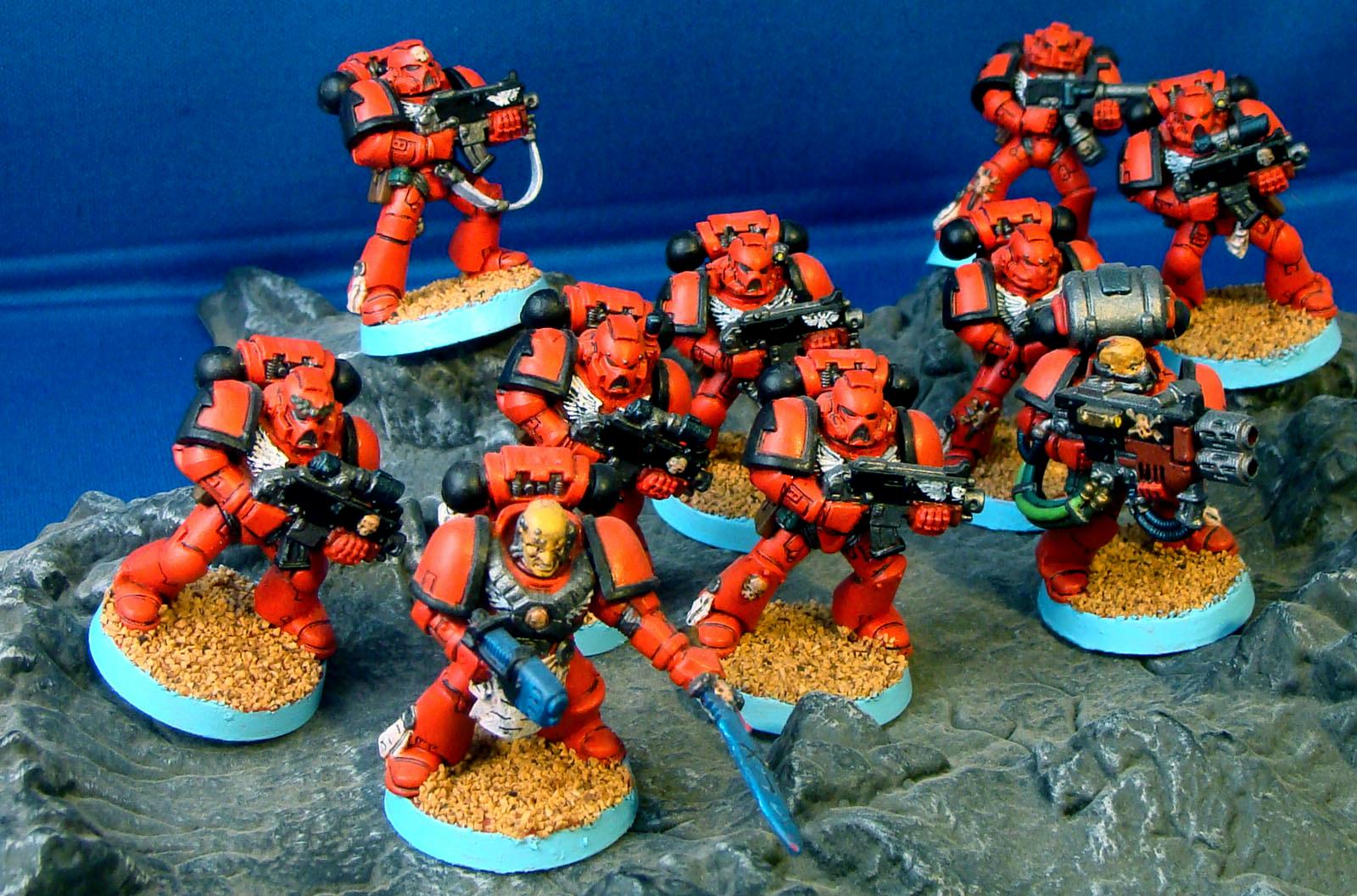 Blood Angels, Tactical squad - aqua