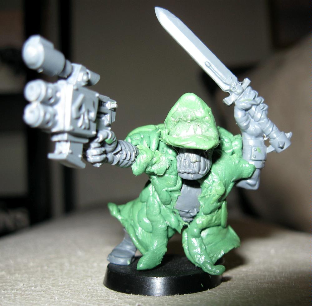 Commissar, Greenstuff, Kommissork, Orks
