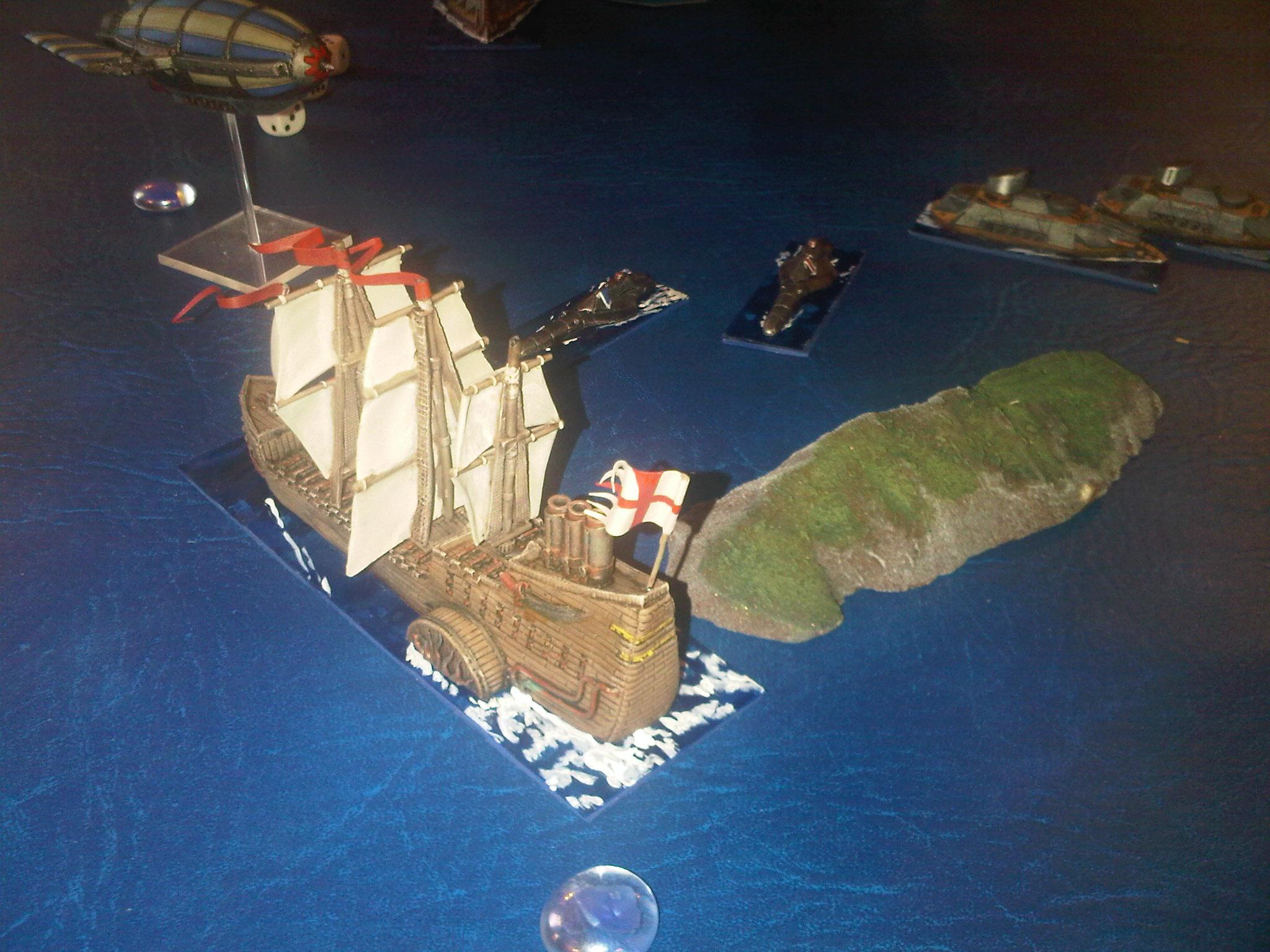 Game Scene, Uncharted Seas