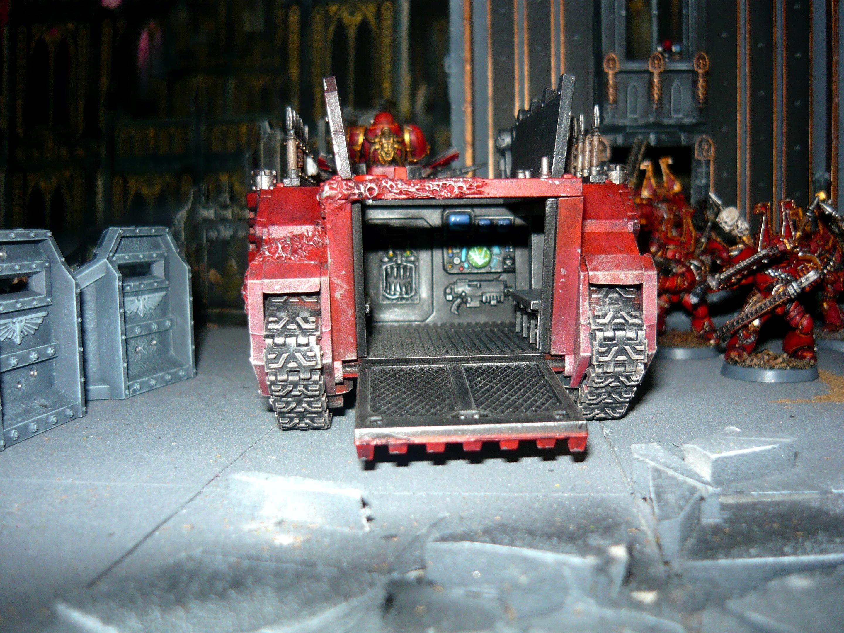 Berseker, Caos Rhino, Chaos, Chaos Rhino, Khorne, Renegade, Space Marines, Warhammer 40,000