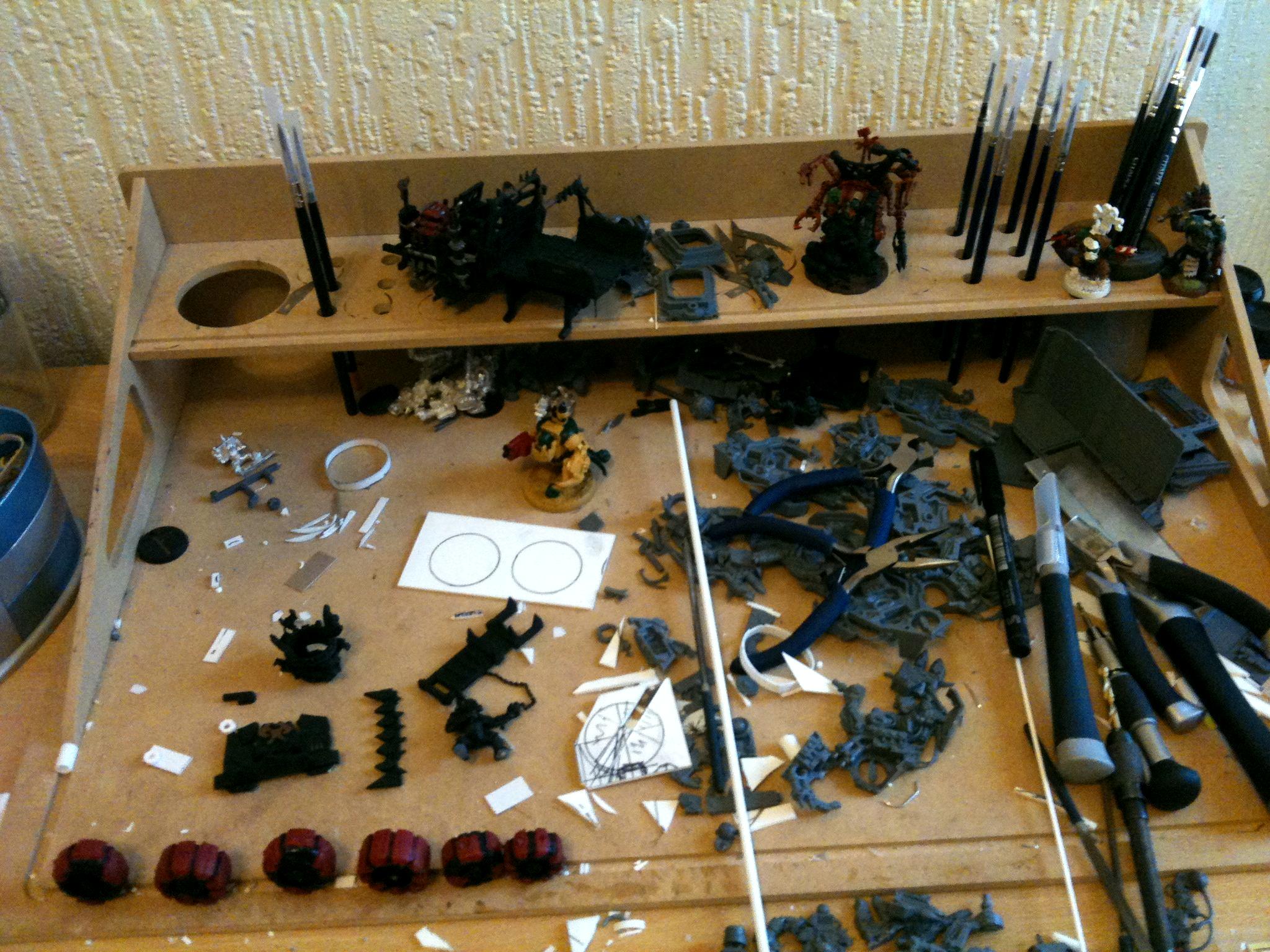 Da Dark Angelz, Orks, Work In Progress