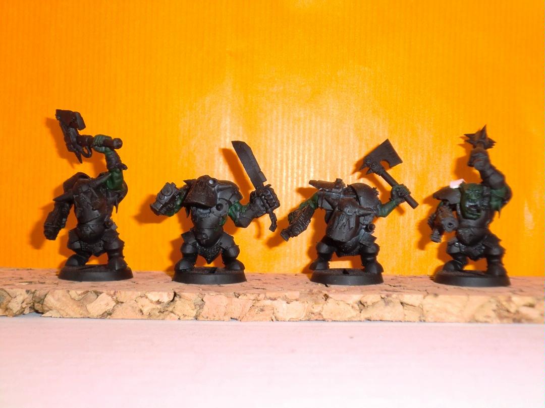 'ardboyz, Black Orks, Conversion, Orks